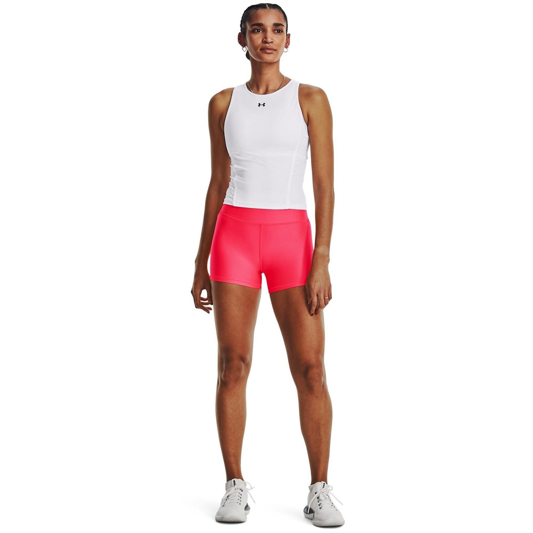 Under Armour Womens Heatgear Mid Shortsy Shorts