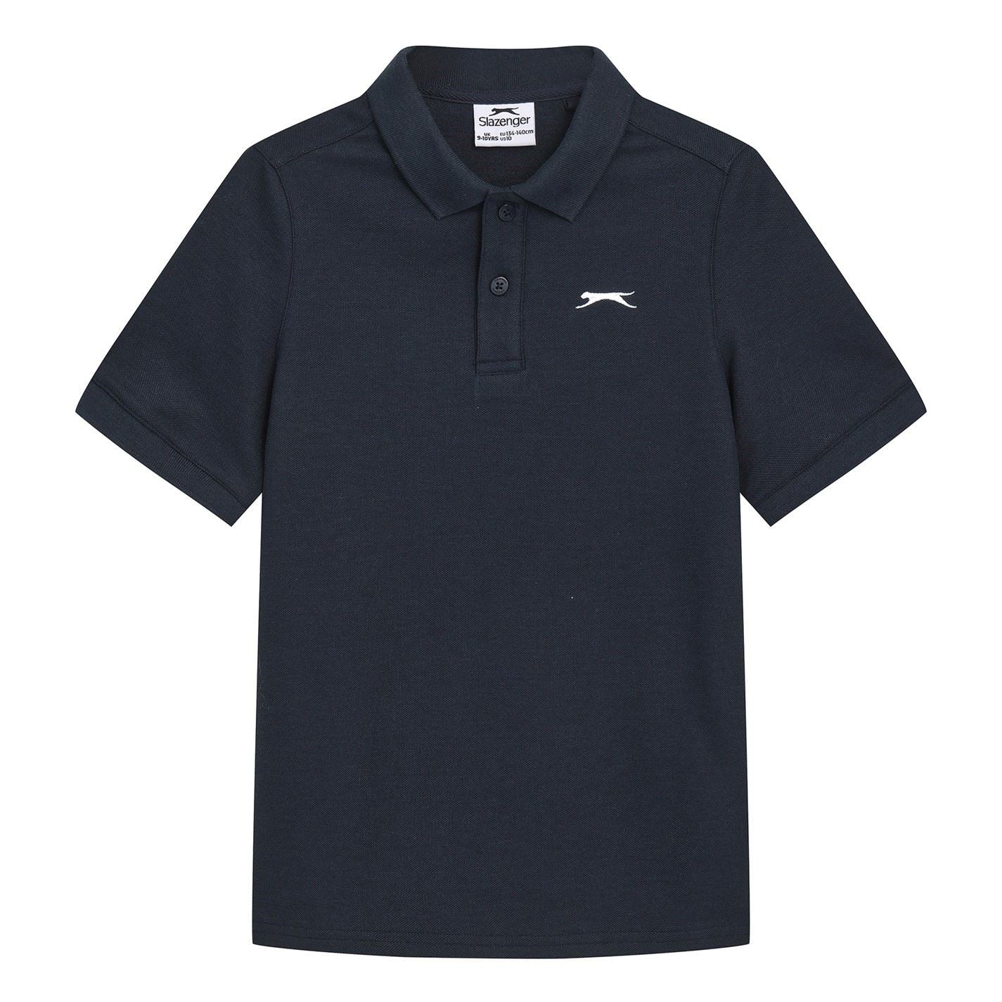 Slazenger Plain Polo Shirt Junior Boys