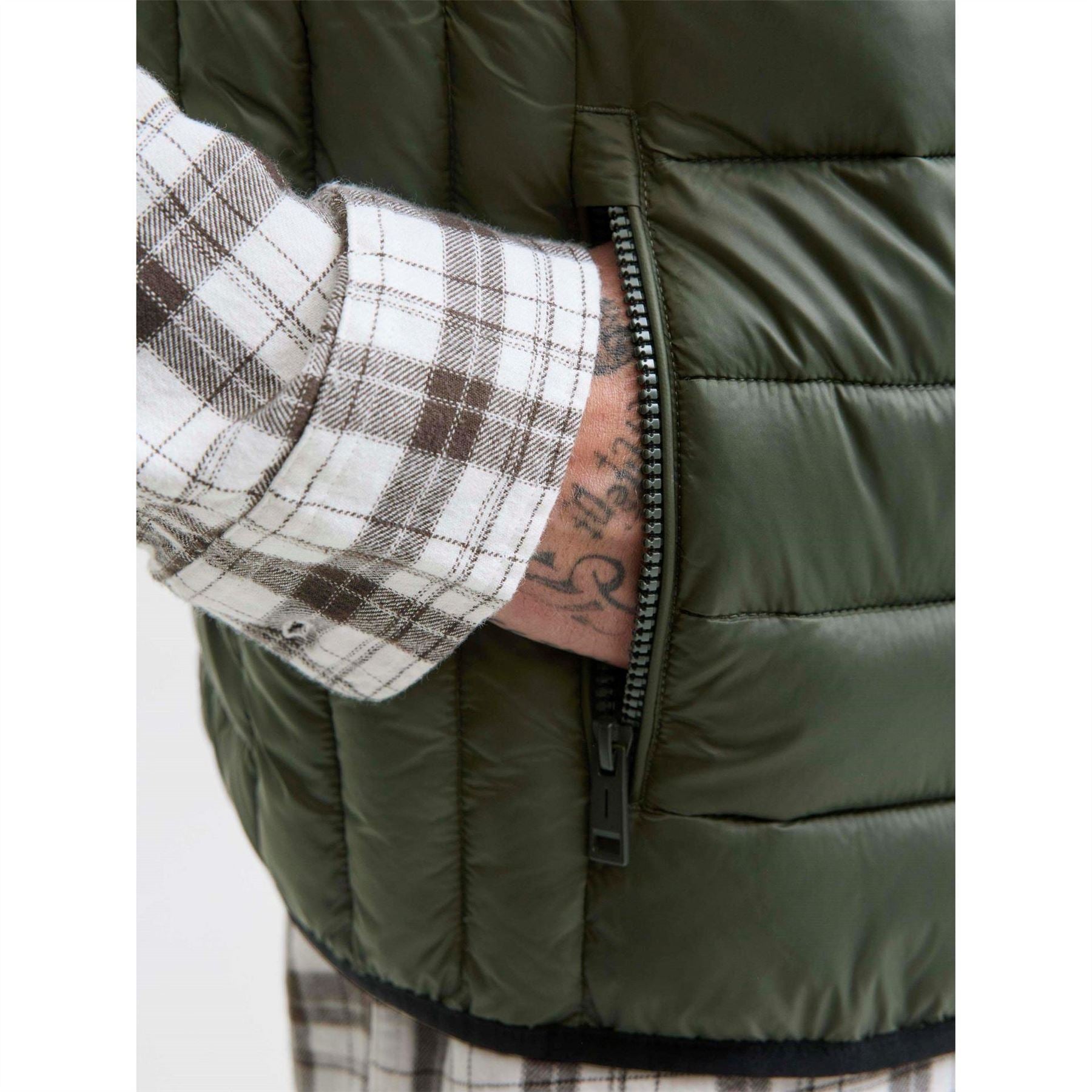 Jack and Jones Mens Bradley Puffer Gilet