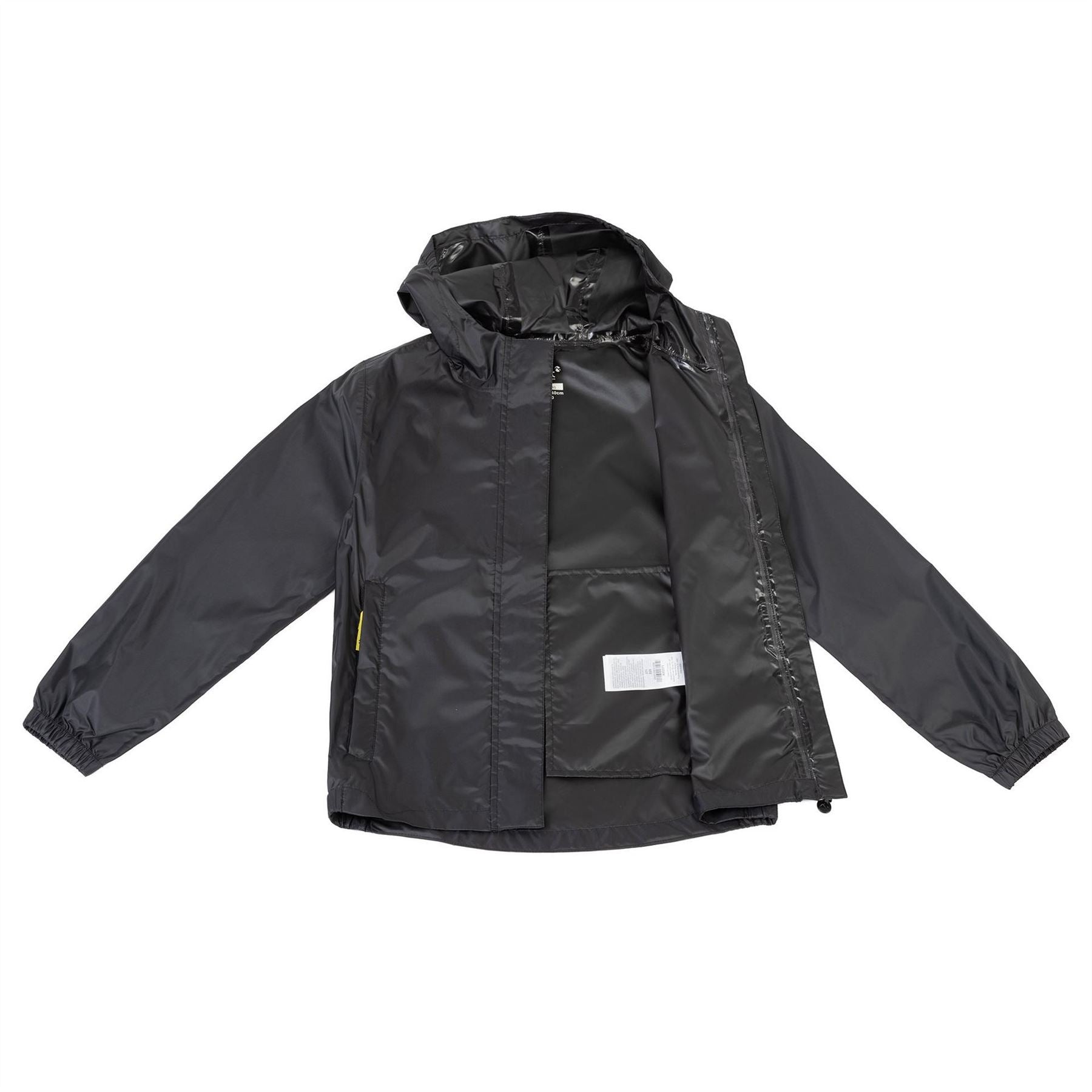 Gelert Kids Packaway Hooded Long Sleeve Waterproof Jacket