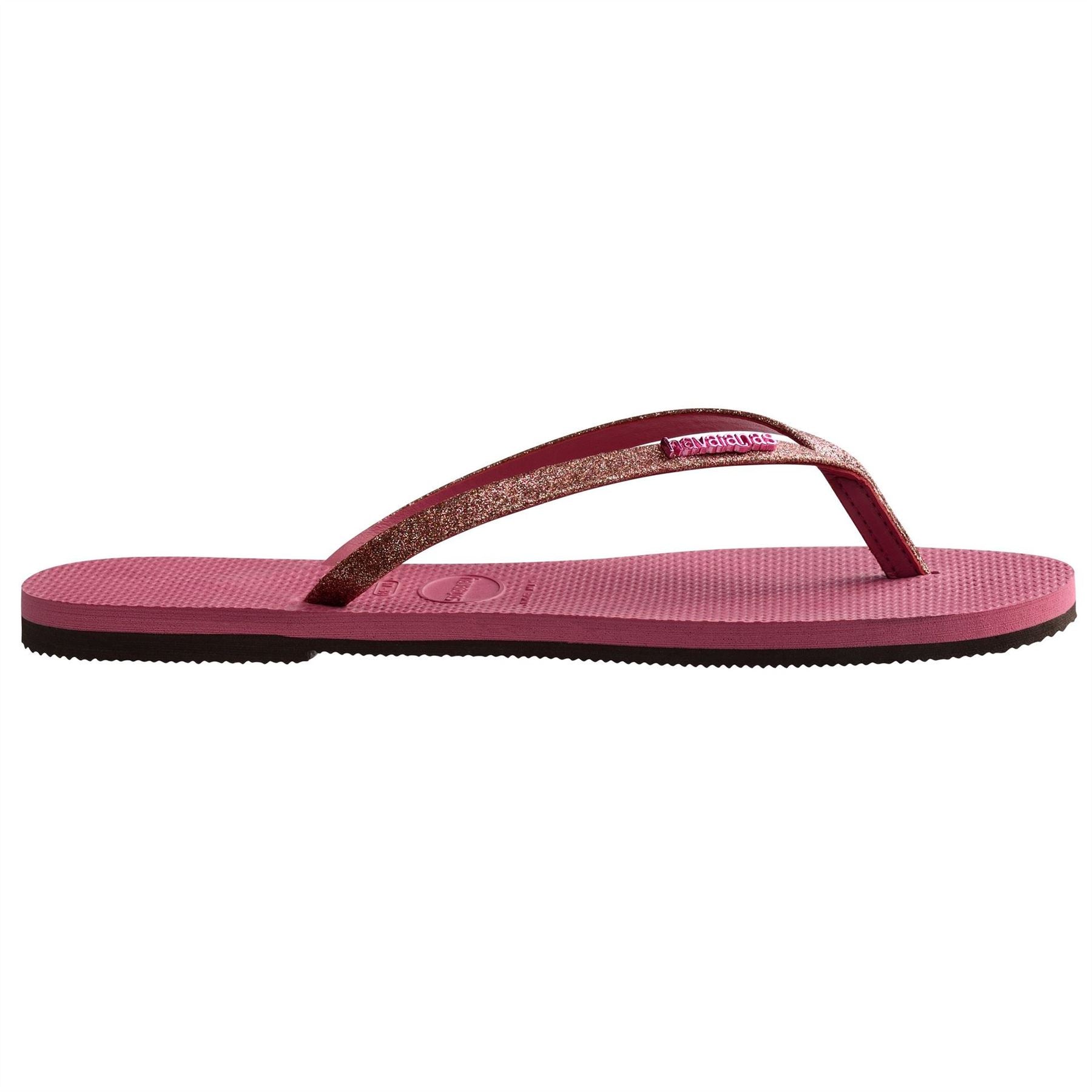 Havaianas Womens Hav. You Glitter Golden 35 36 Flip Flops