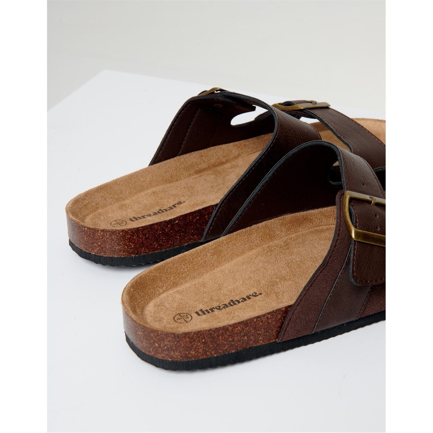 Threadbare Atticus Open Toe Slide Sandals