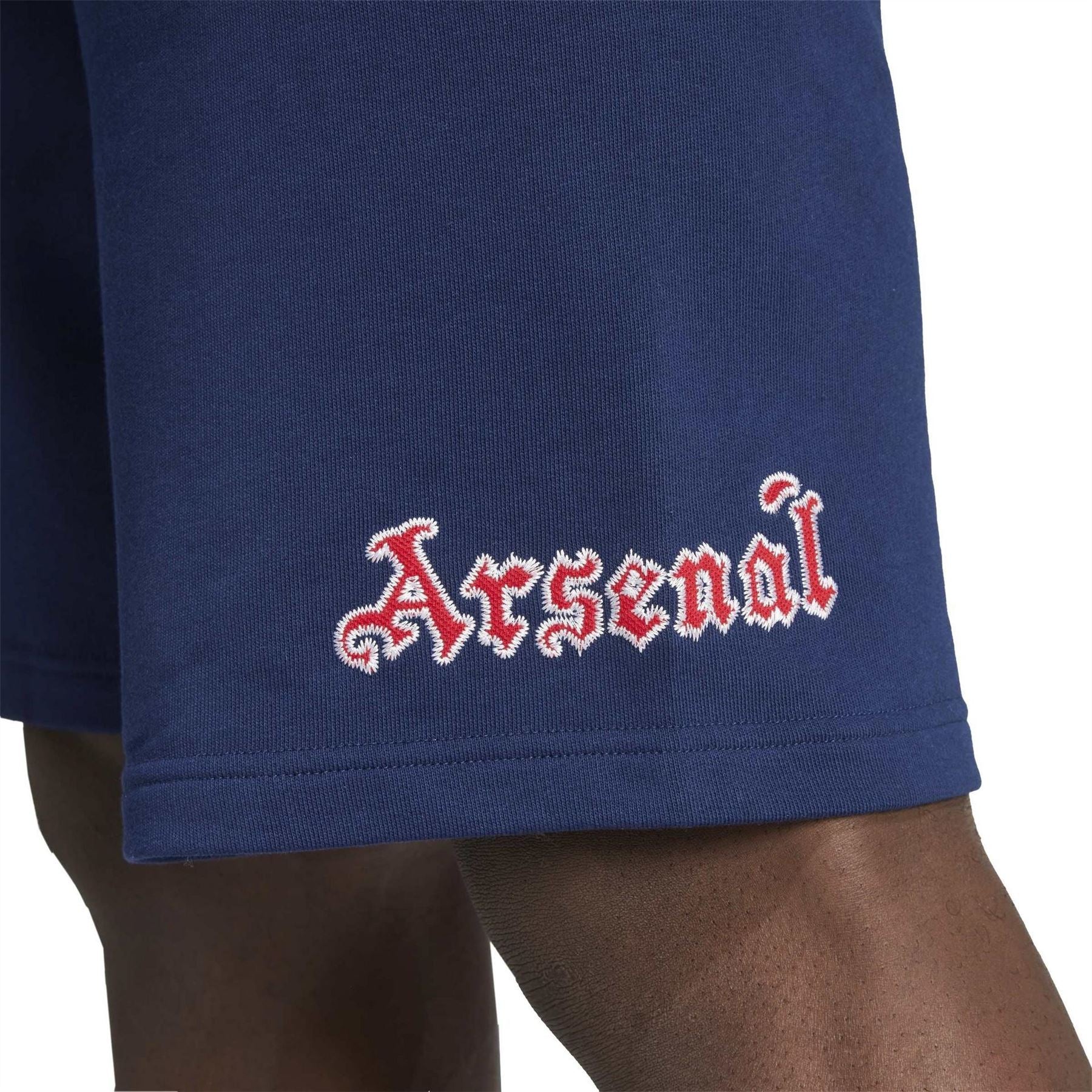 adidas AFC US Logo Print Soccer Sweat Shorts