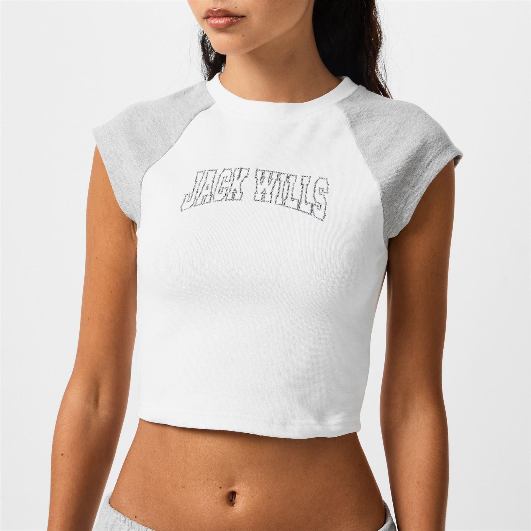 Jack Wills Shrunk Slim Fit Cropped Tank