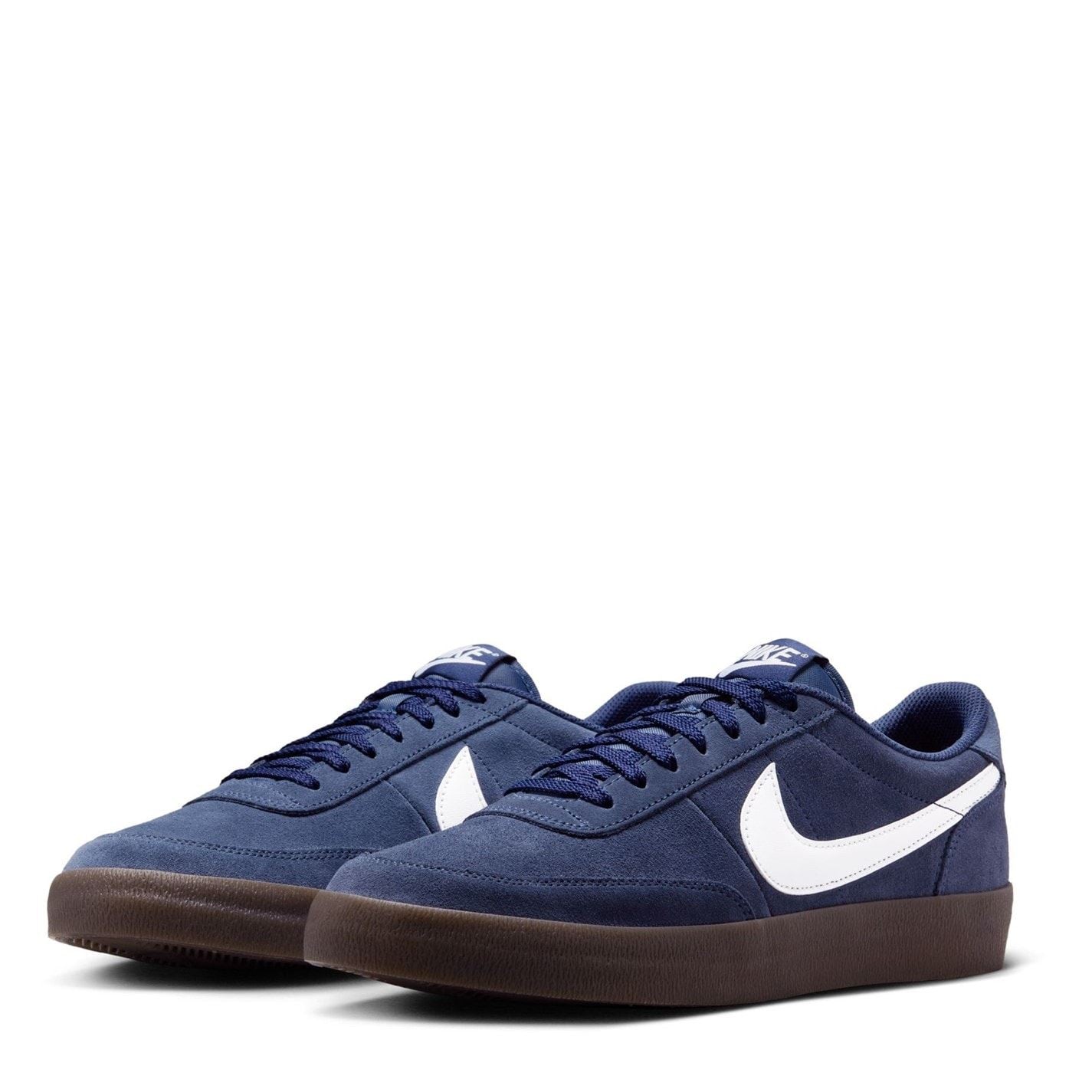 Nike Leather Low Top Flat Heel Sneakers