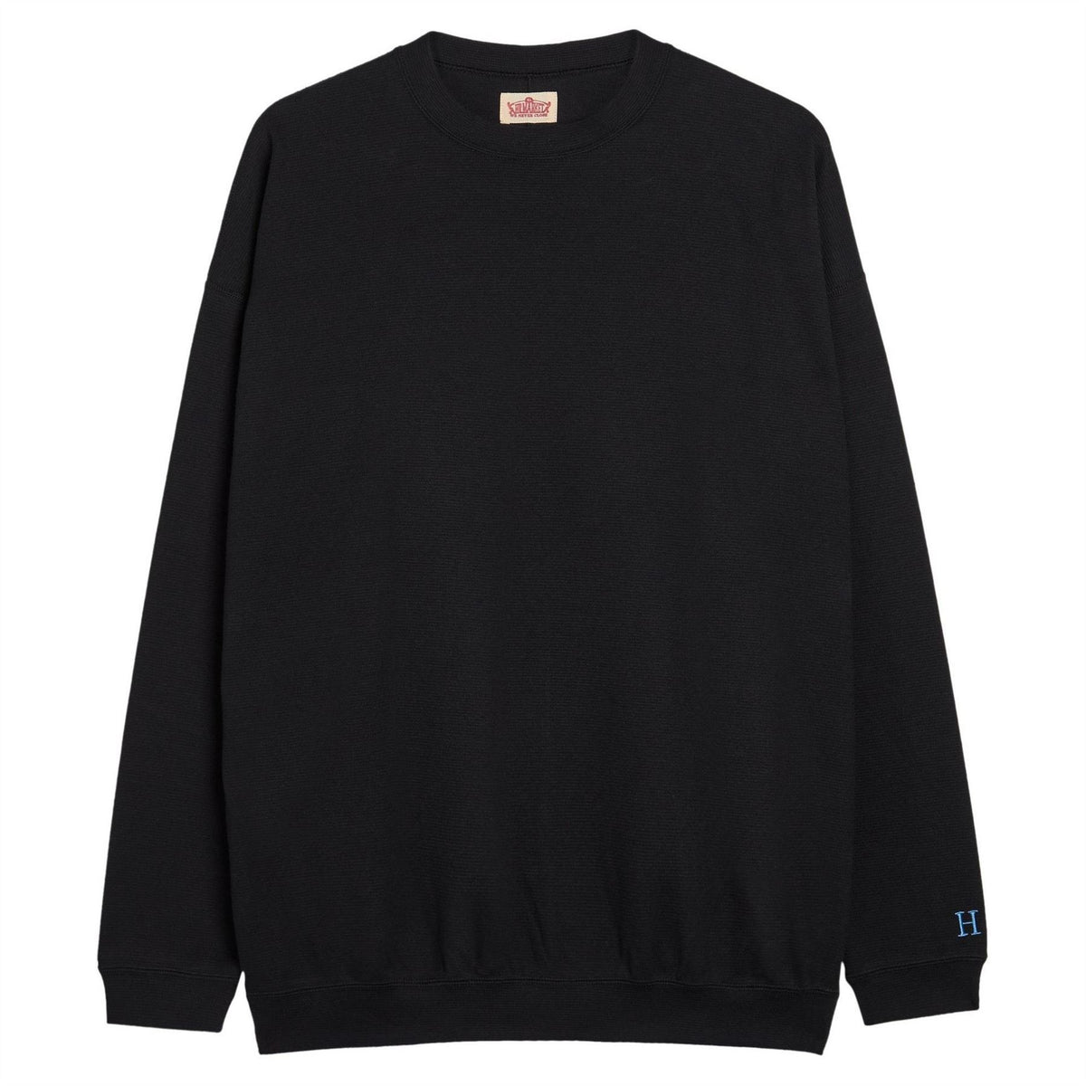 Stretch Fraise Fraise Hem Rib te