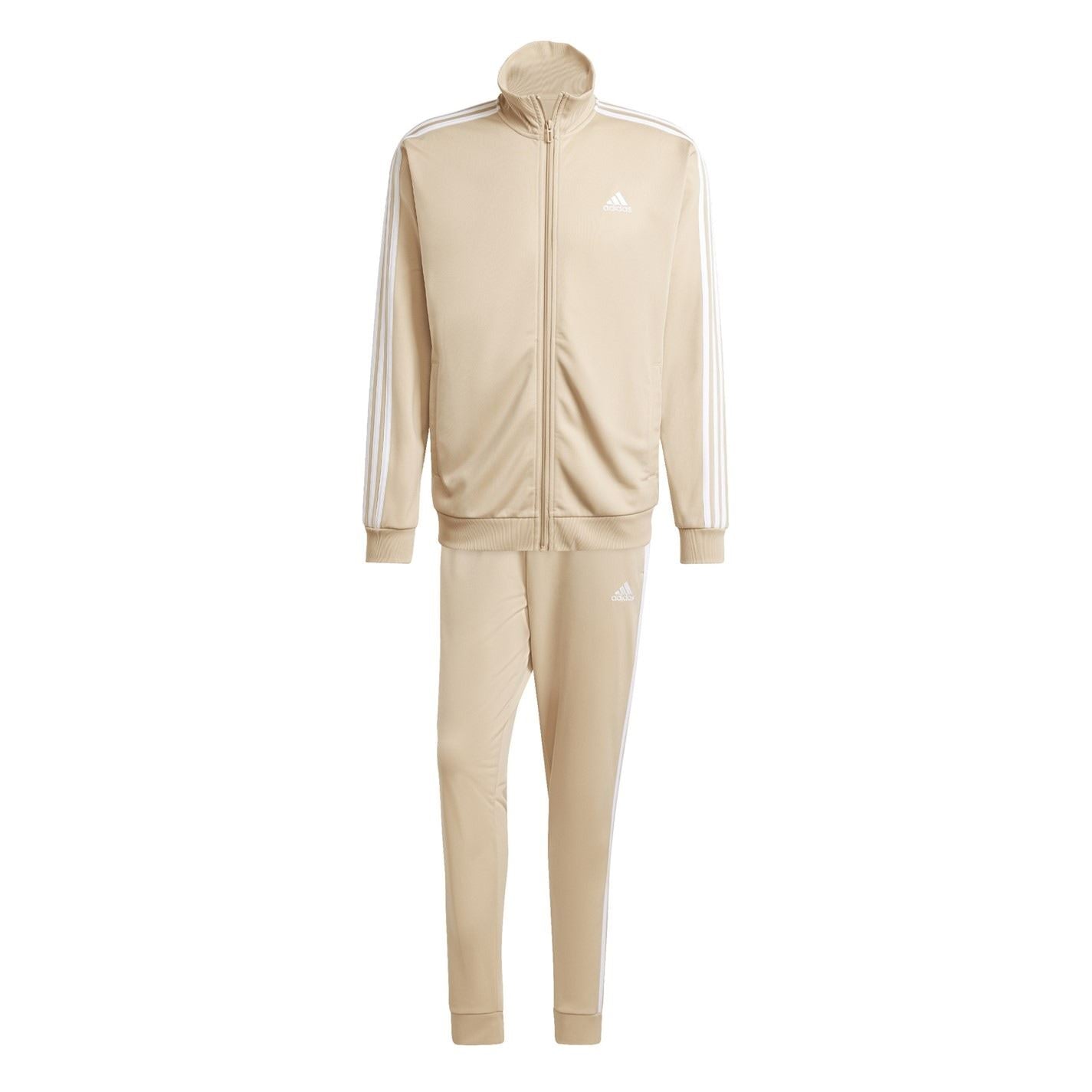 adidas Funnel Neck Long Sleeve Ribbed Cuff Full Tracksuit