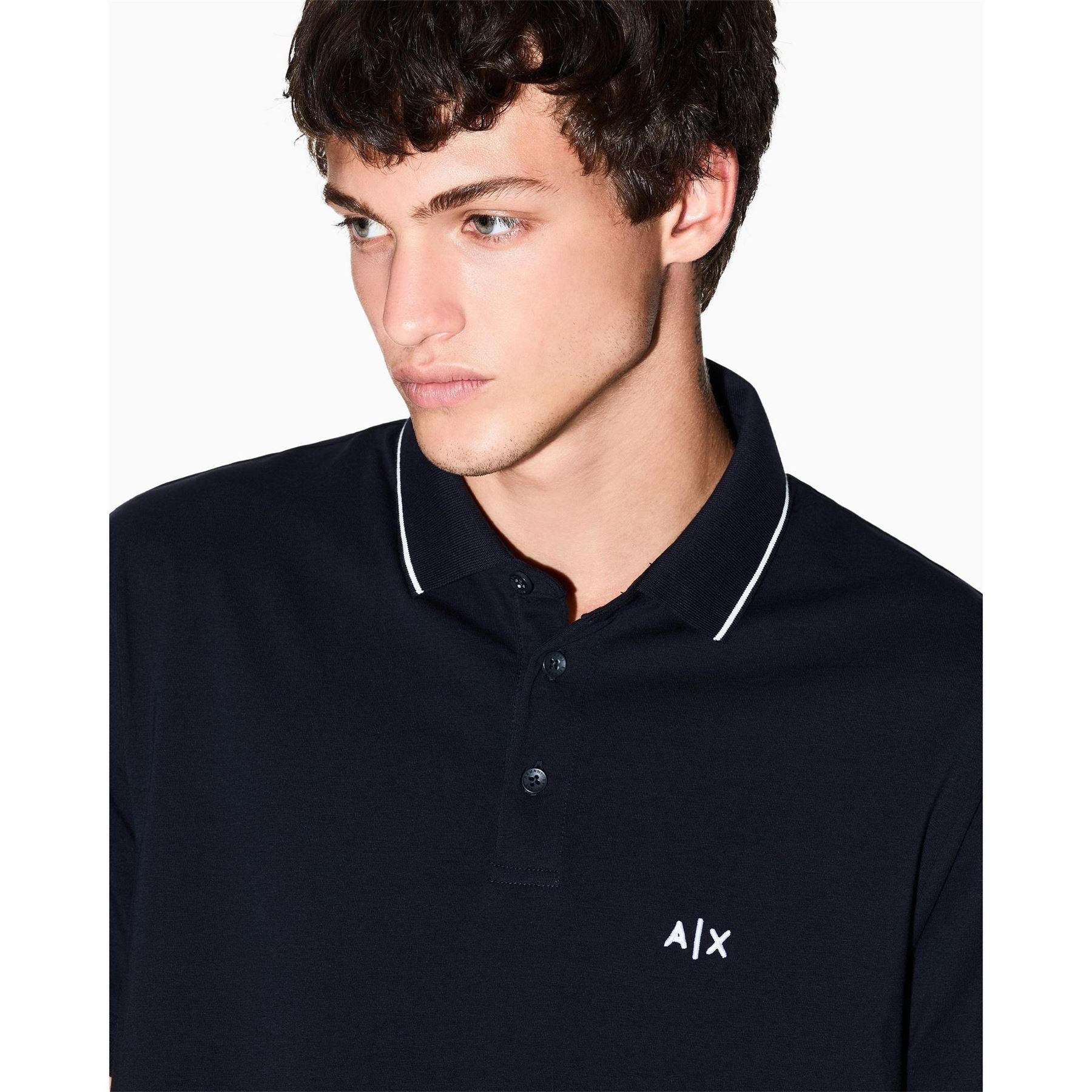 Armani Exchange Short Sleeve Polo Shirts