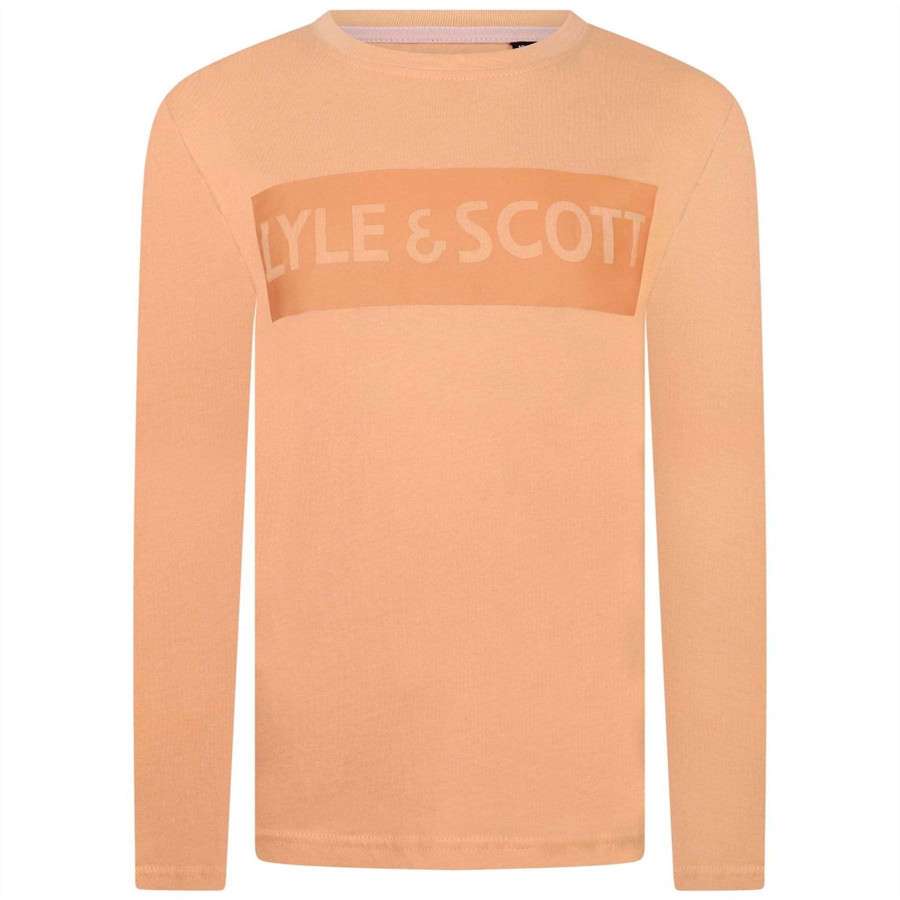 Lyle and Scott Tonal Logo Long Sleeve T-Shirt