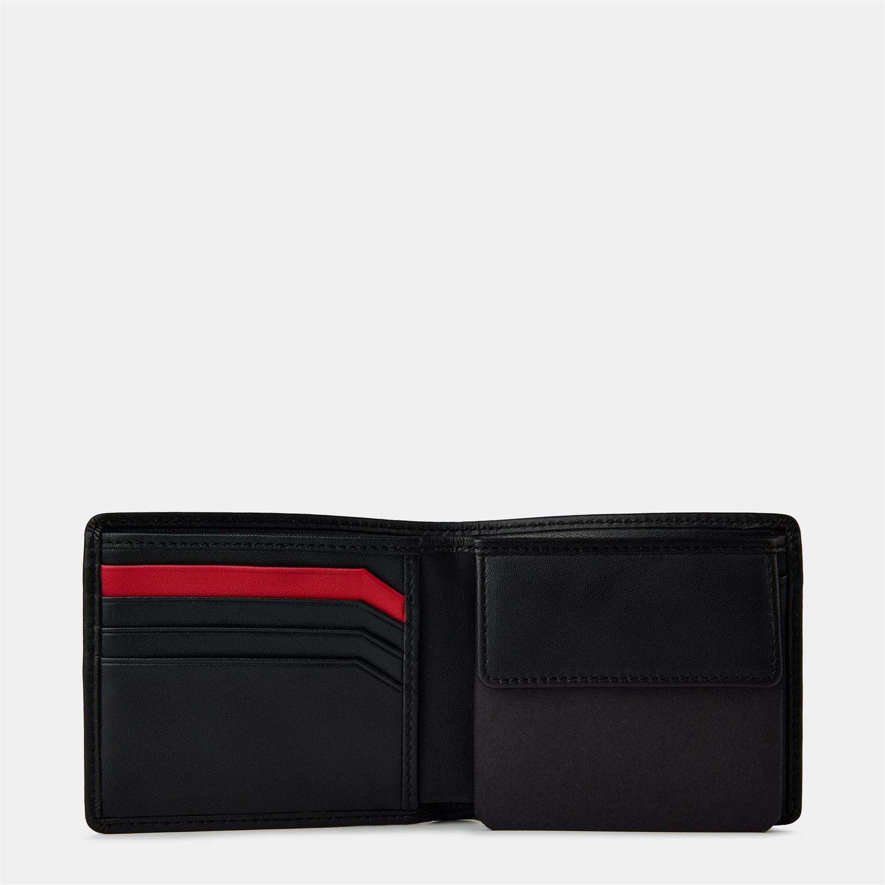 Hugo Subway Leather Bi Fold Card Wallet