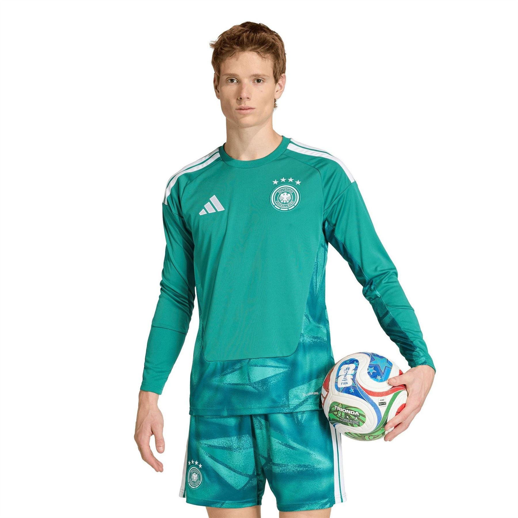 adidas Mens Germany Goalkeeper Shirt World Cup 2026