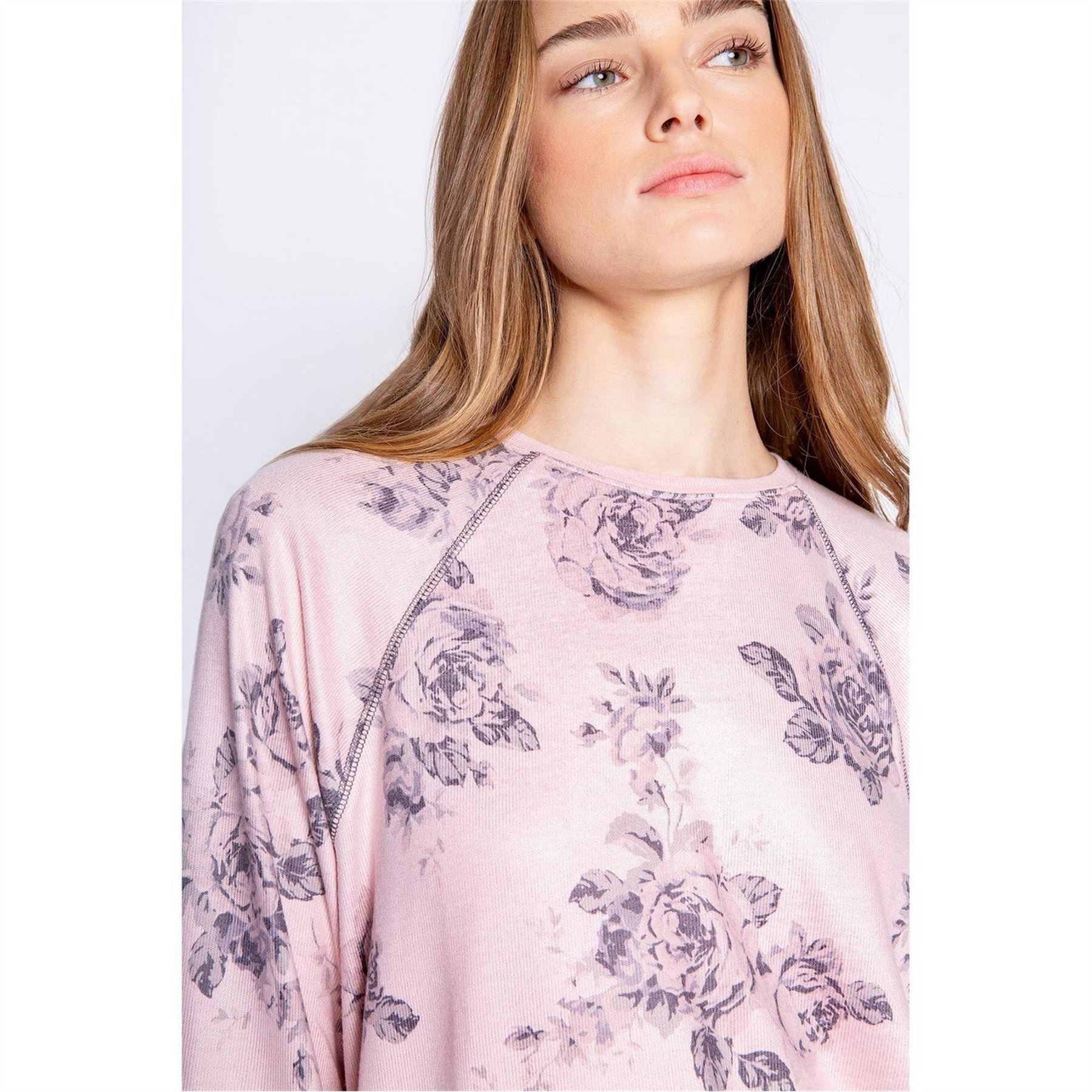 PJ Salvage Salvage Floral Crew Neck