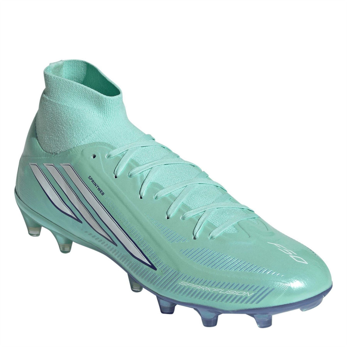 adidas F50 Sparkfusion Pro Fg Ag Primeknit Lace Up Football Boots