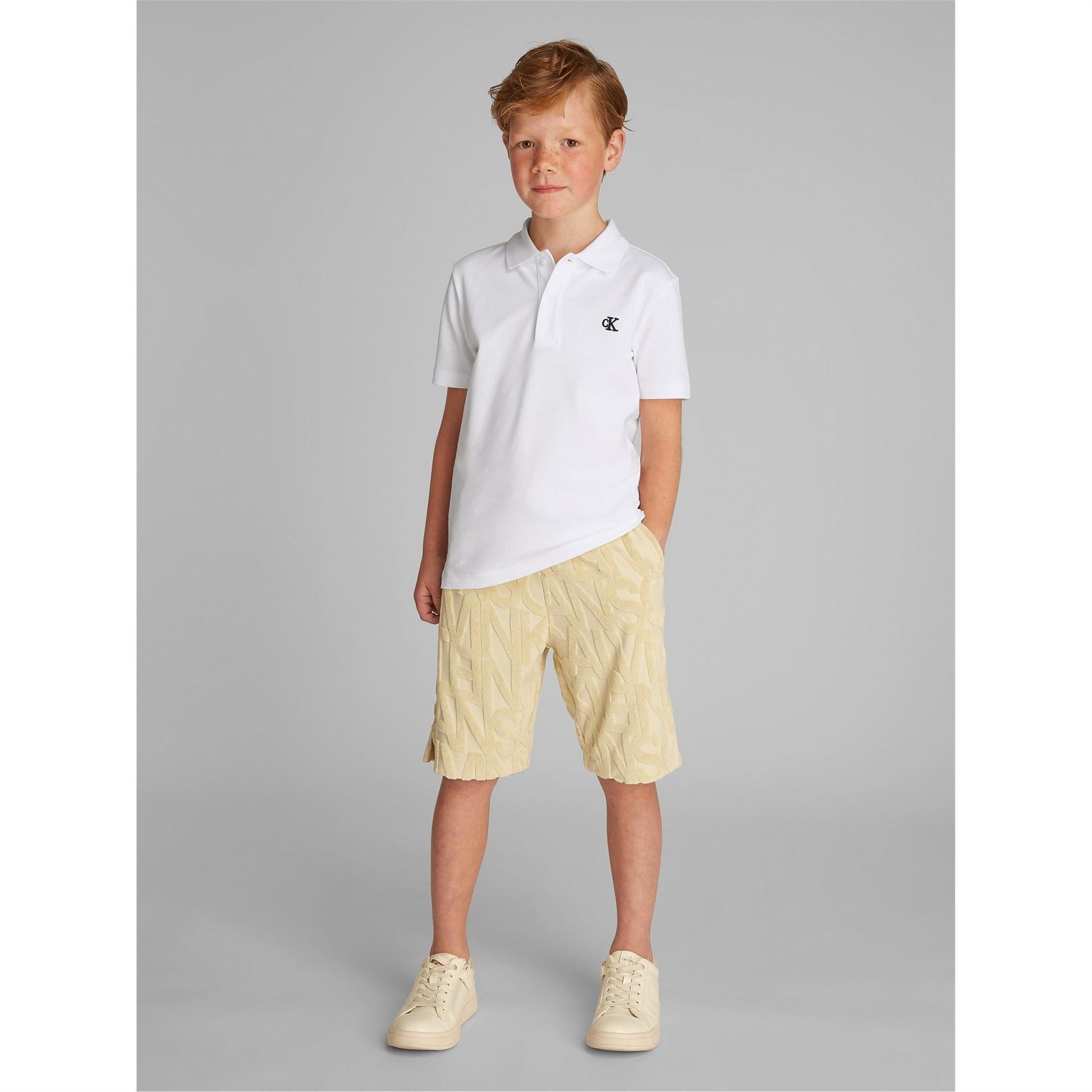Calvin Klein Jeans Regular Fit Short Sleeve Polo Shirt