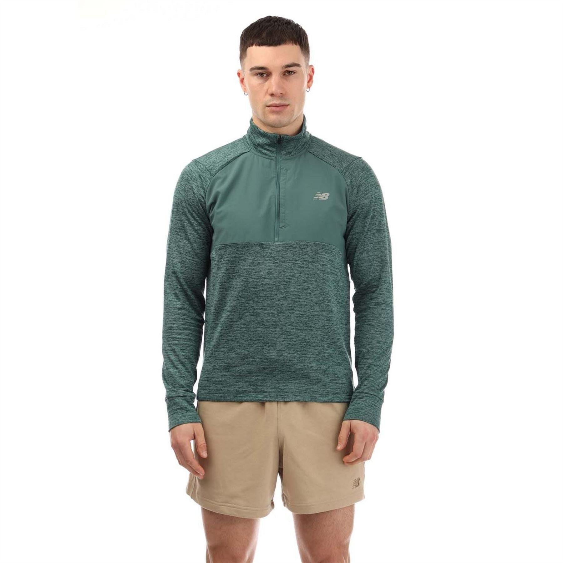 New Balance Heat Grid Half Zip Top