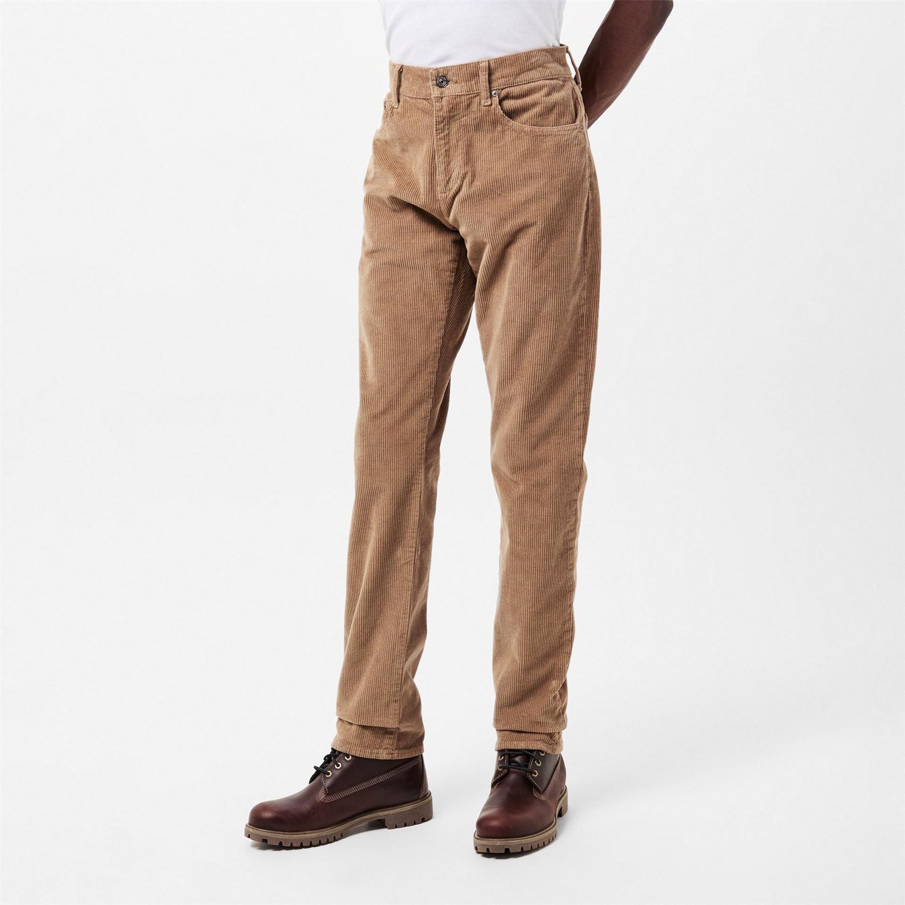 7 For All Mankind Straight Ribbed Five Pocket Chinos