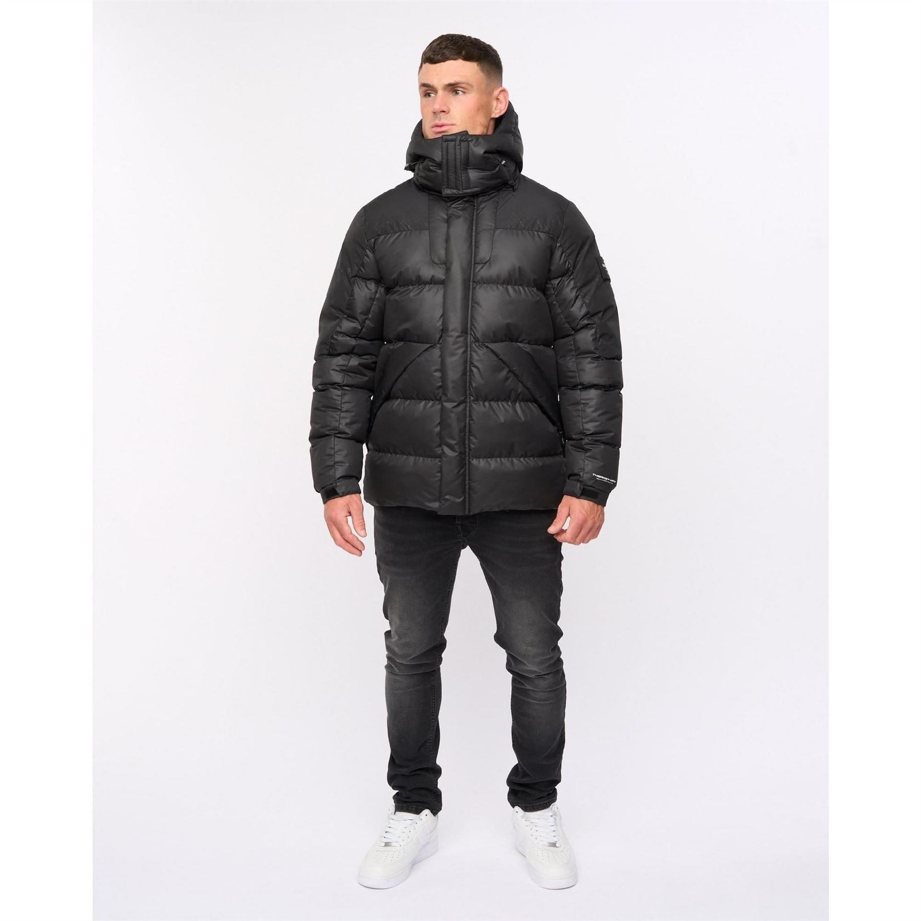 Crosshatch Panel Jacket