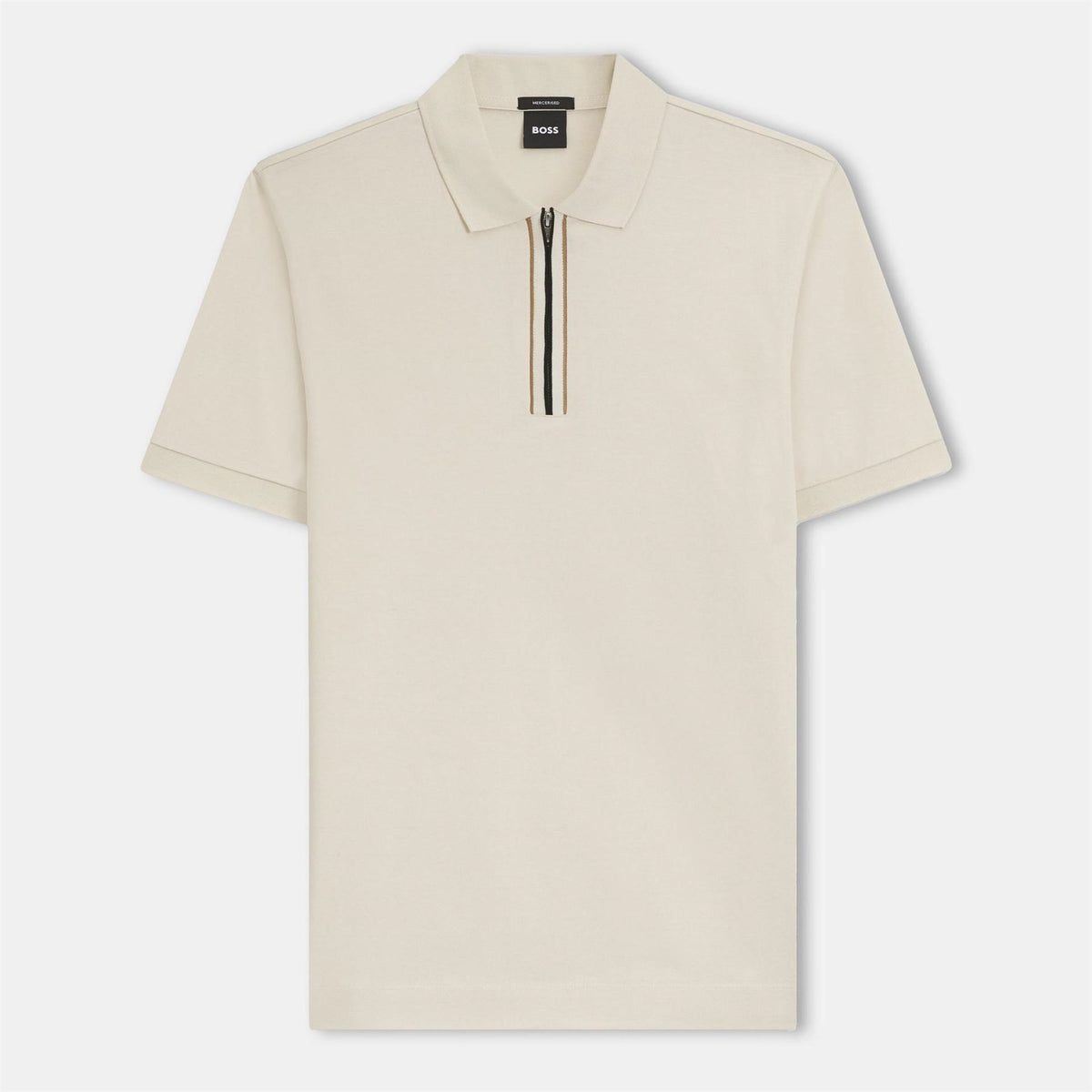 Boss H Paras 65 Polo Quarter Zip Shirt