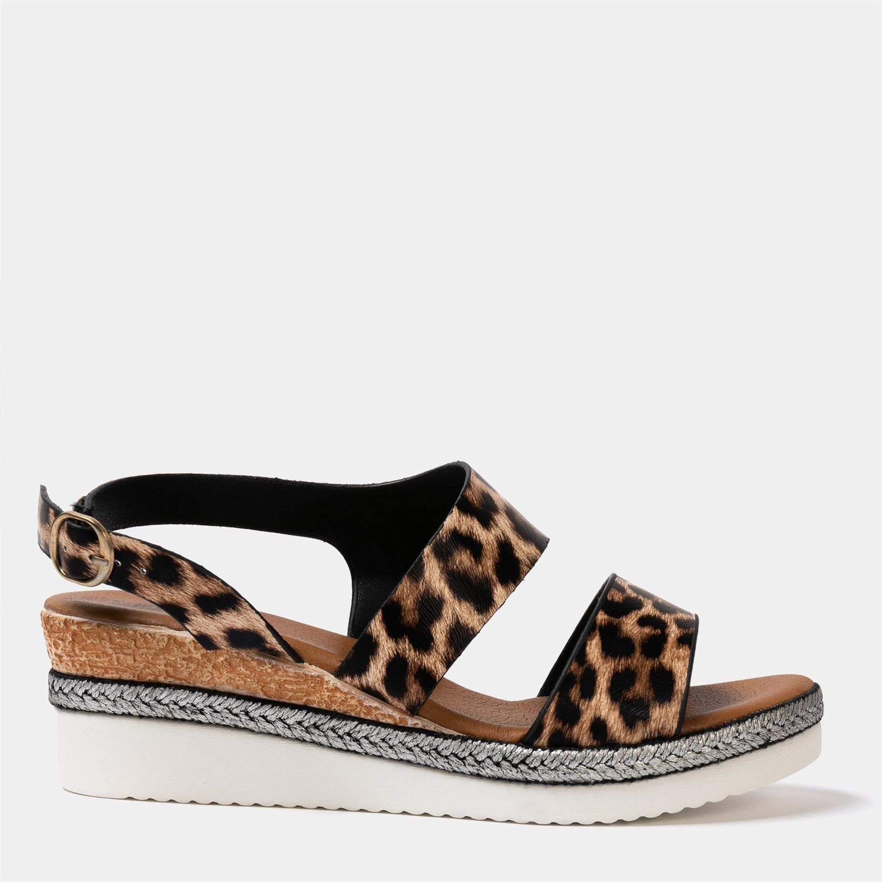 Firetrap Ella Ladies Back Strap Wedge Sandals