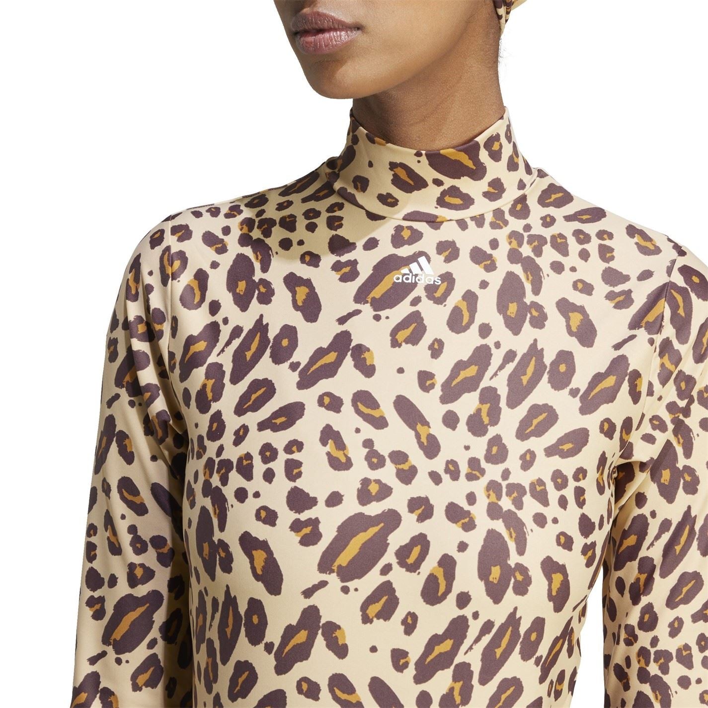 adidas Long Sleeved Animal Print Swimsuit