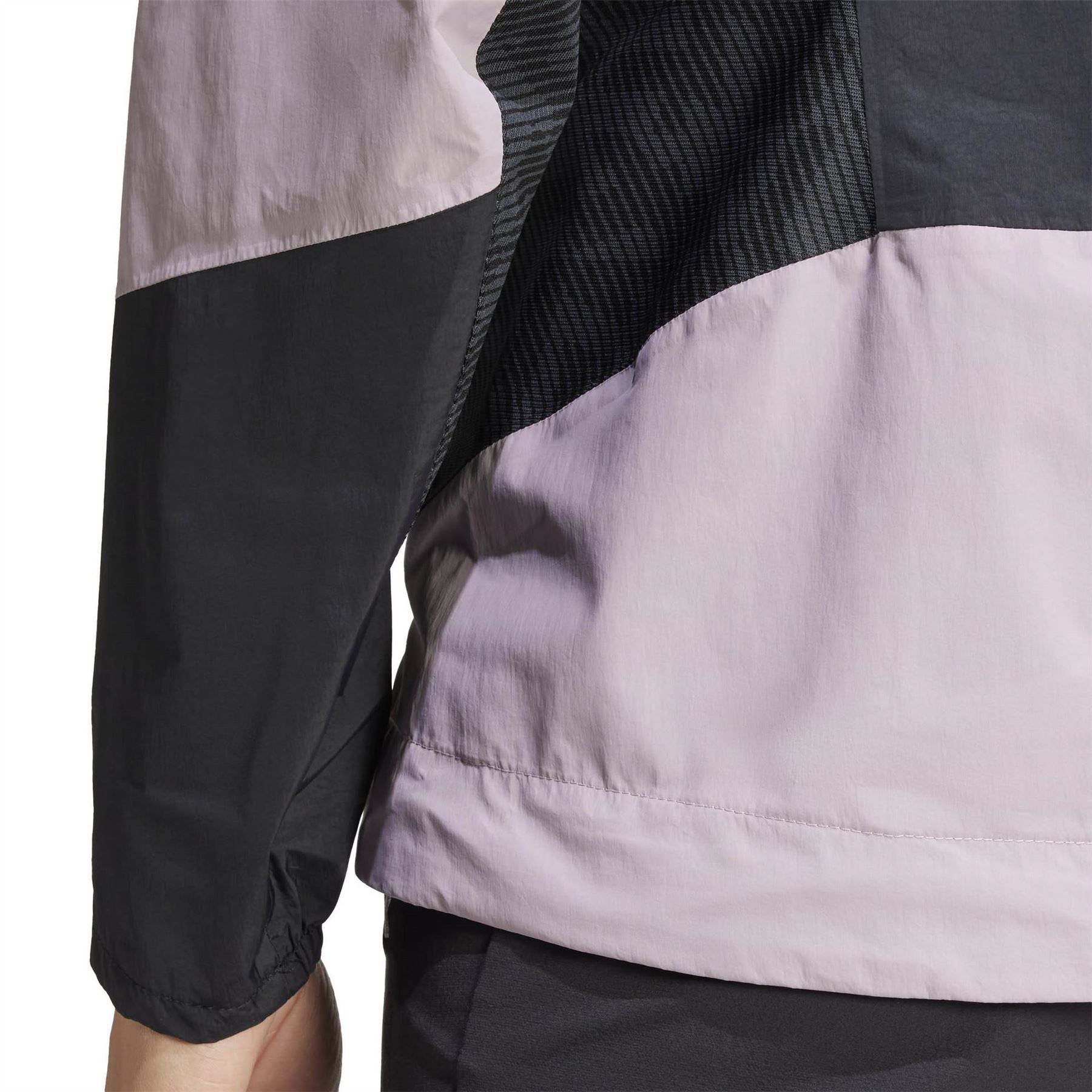 adidas Color Block Full Zip Anorak Jacket