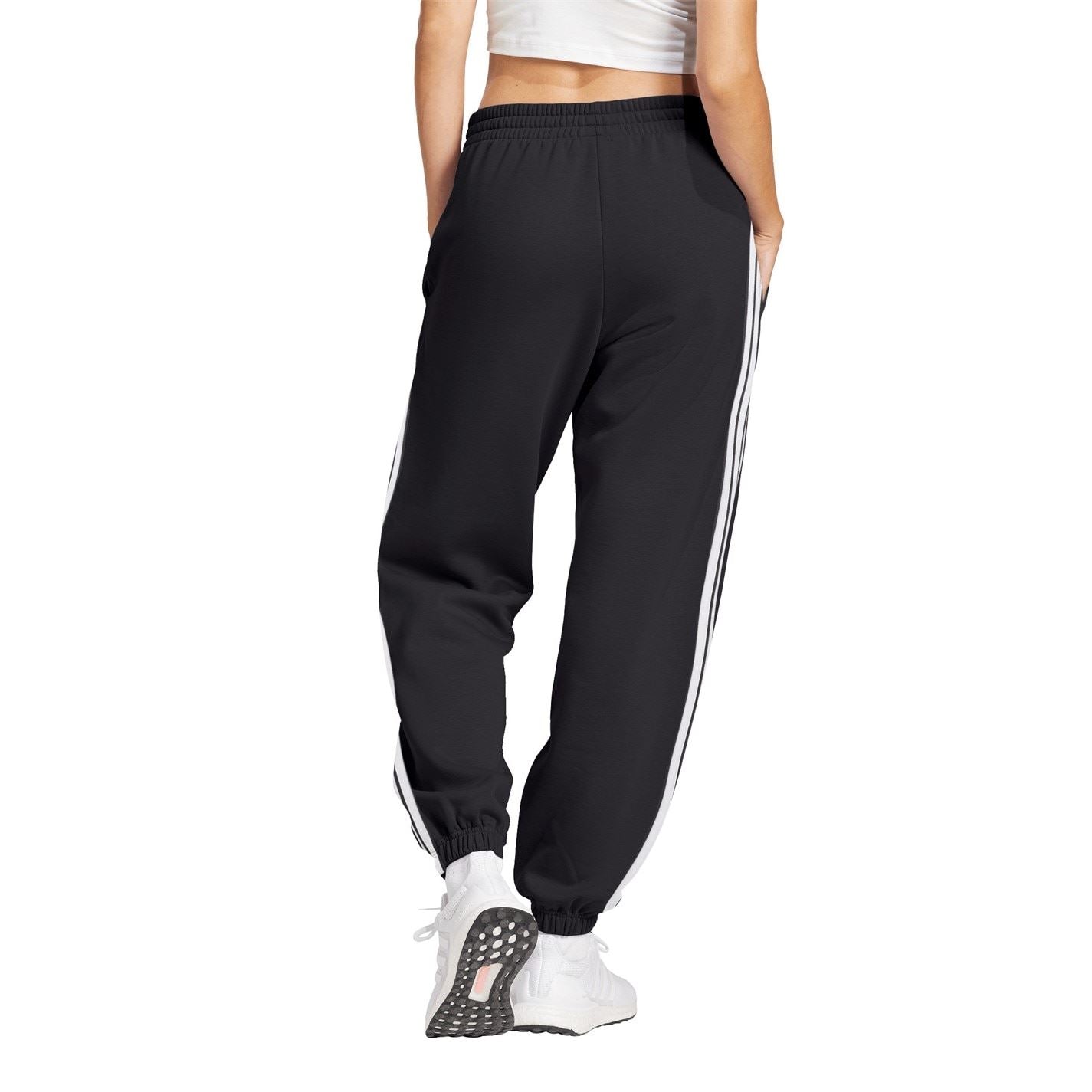 adidas Womens Essentials 3 Stripes Pants Slim