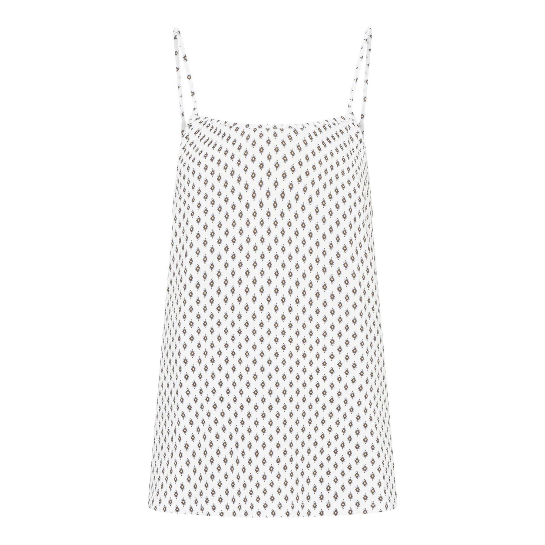 CCDK Kendall Viscose Square Neck Strappy Pyjama Cami Top