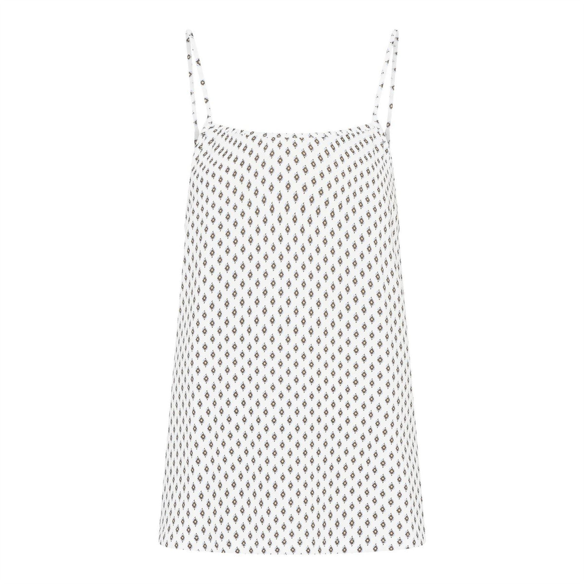 CCDK Kendall Viscose Square Neck Strappy Pyjama Cami Top