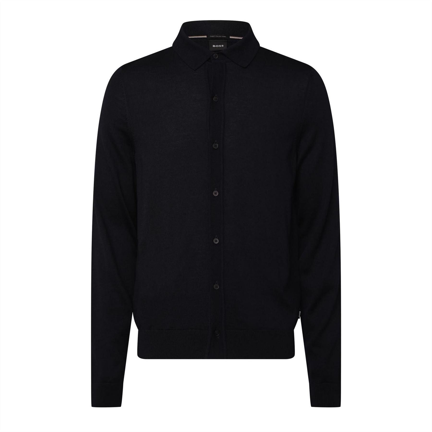 Boss Regular FiT-Shirt In Virgin Wool