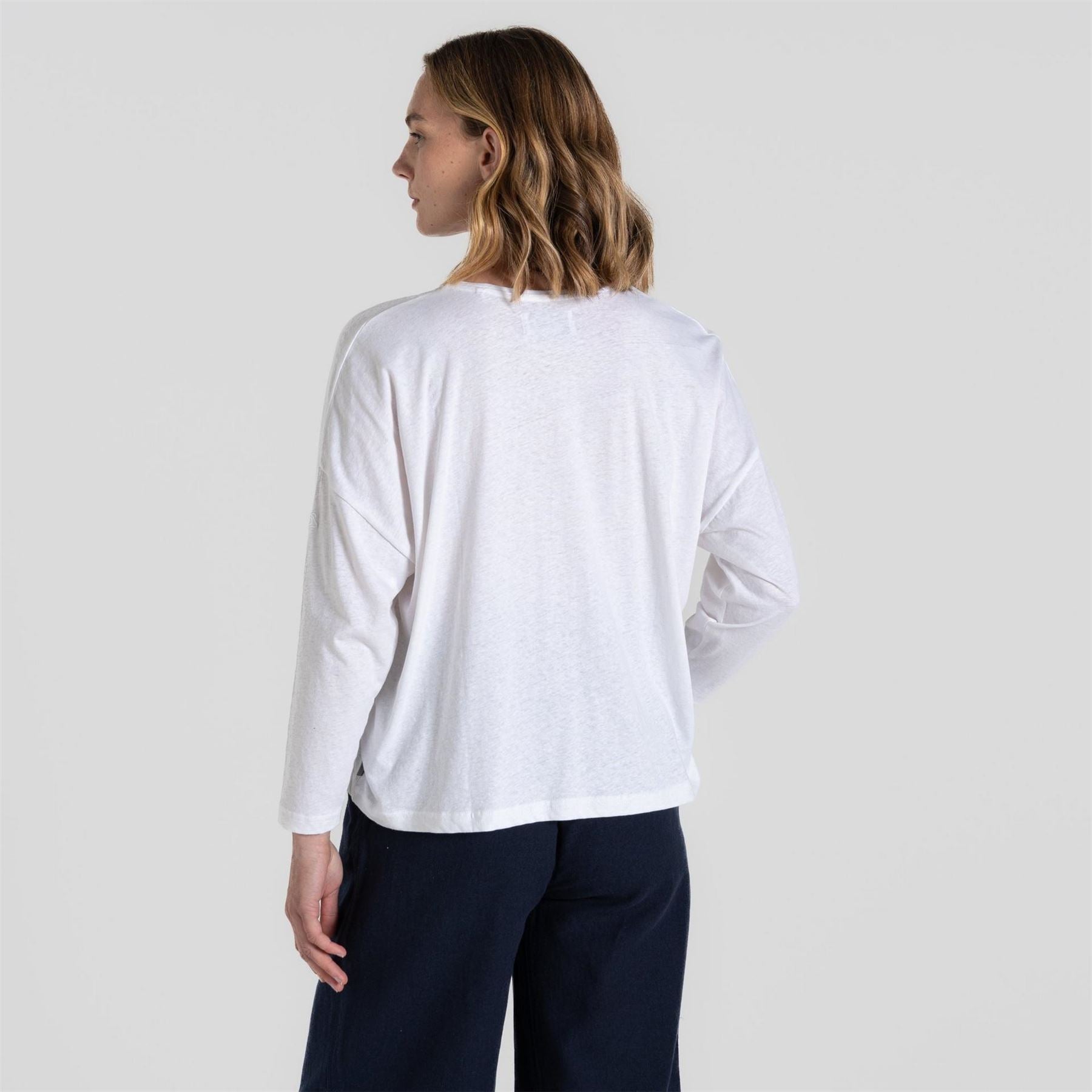 Craghoppers Lifestyle Solucellair Crew Neck Long Sleeve T-Shirt