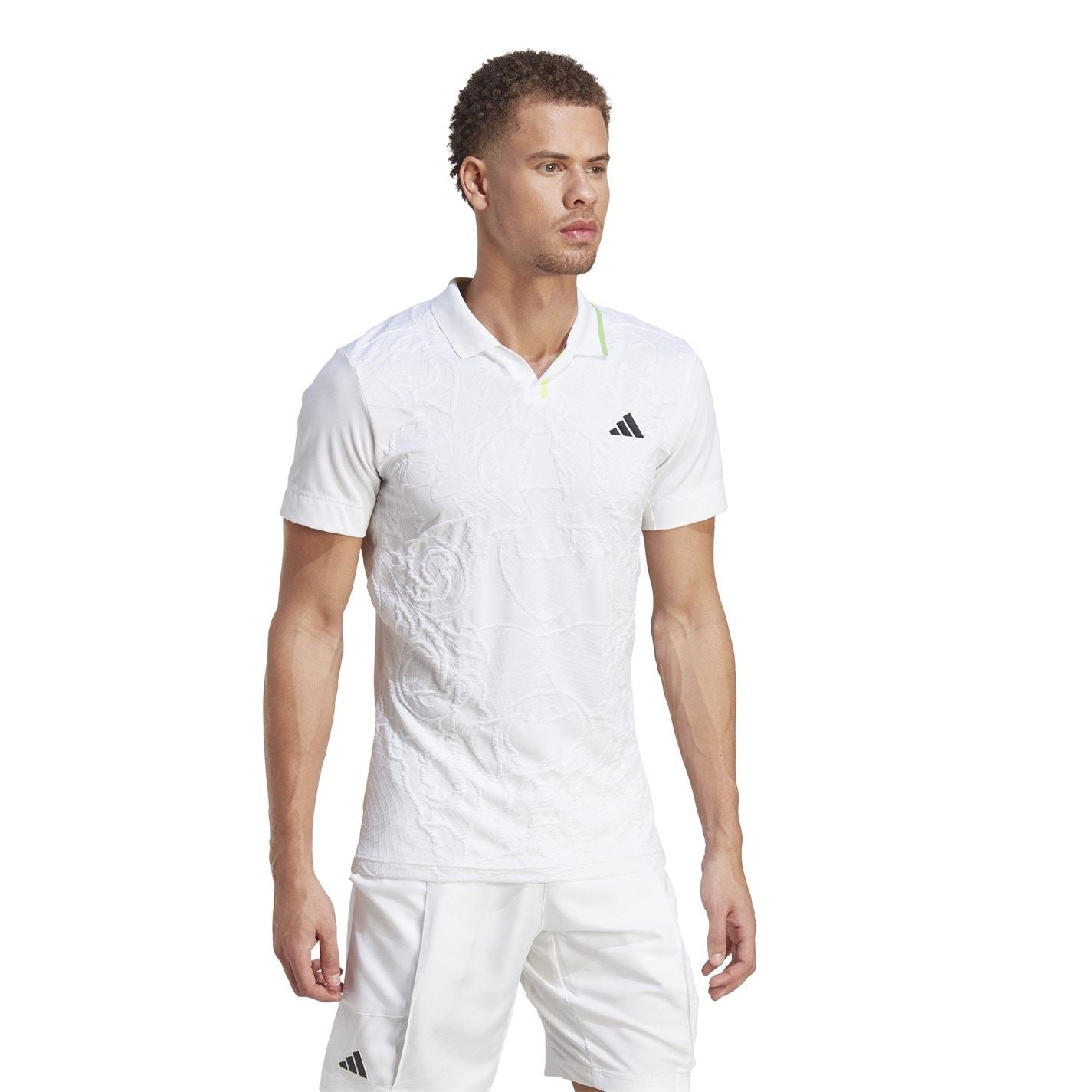 adidas Mens Aeroready Freelift Pro Tennis Polo Shirt