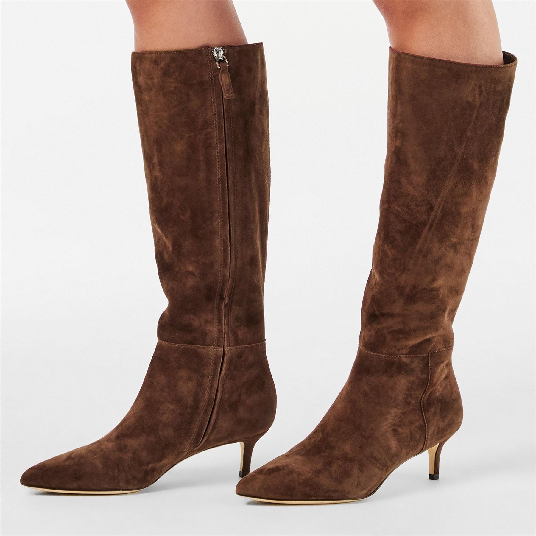 Lauren by Ralph Lauren Mckay Knee High Stiletto Heel Boots