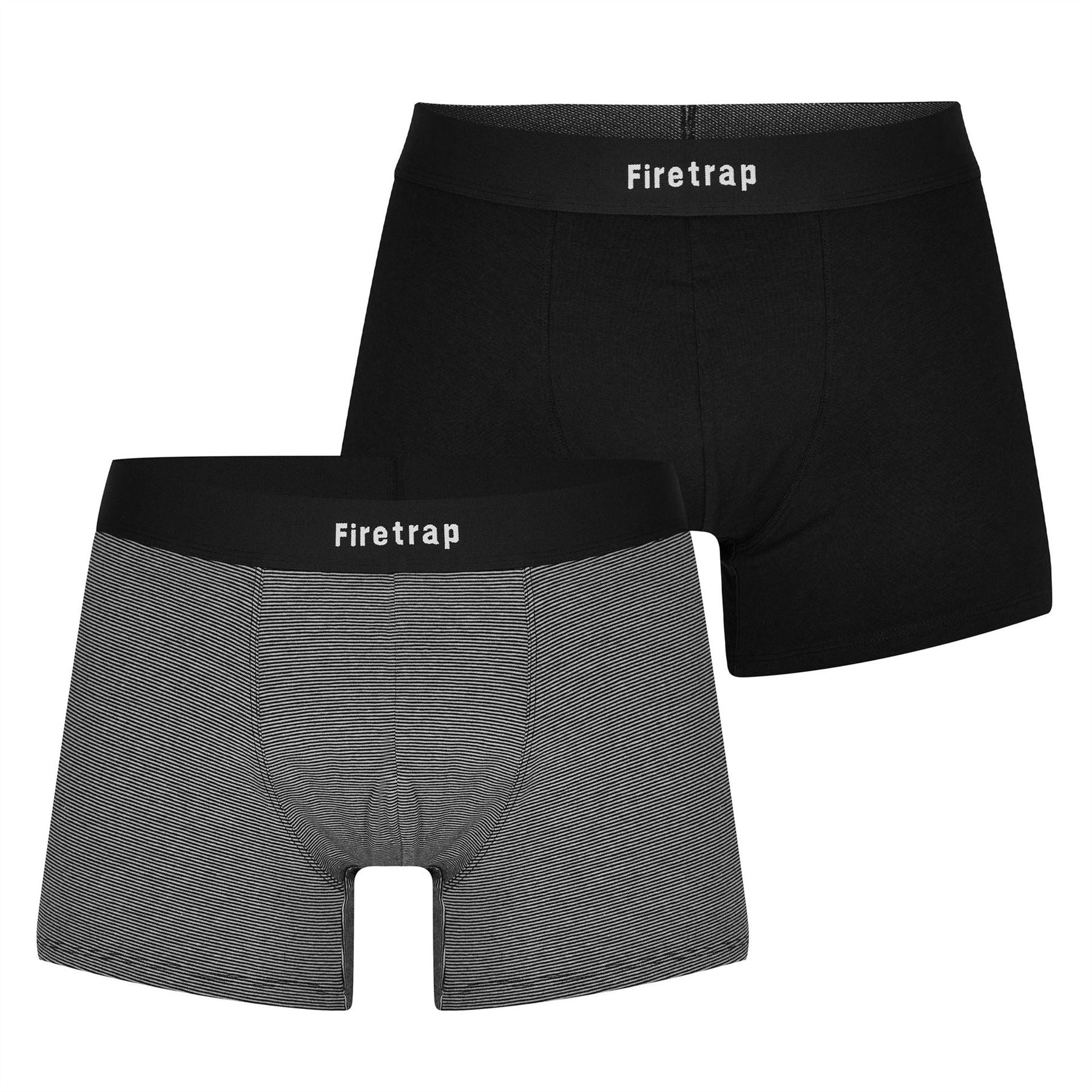 Firetrap Mens 2 Pack Trunks