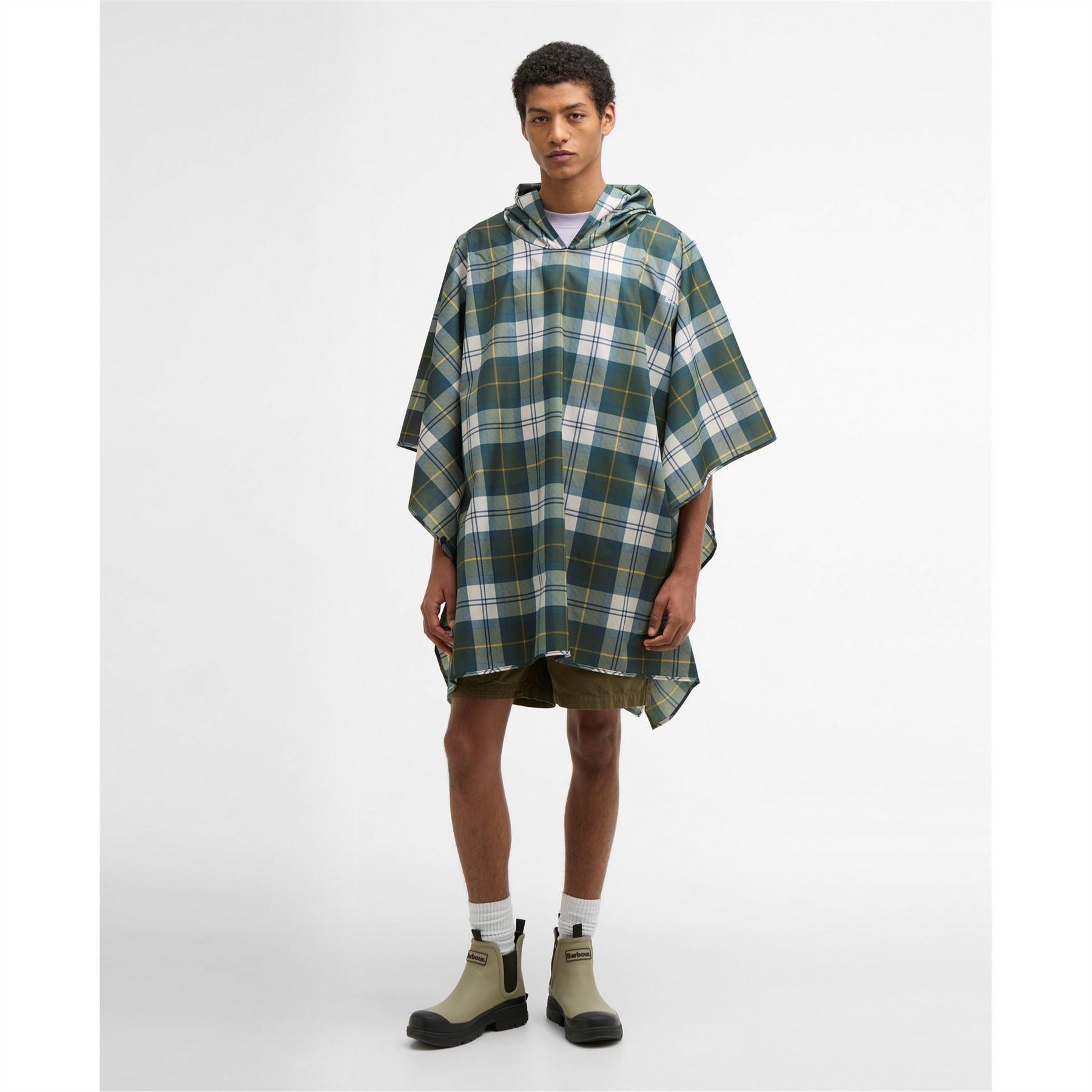 Barbour Tartan Poncho