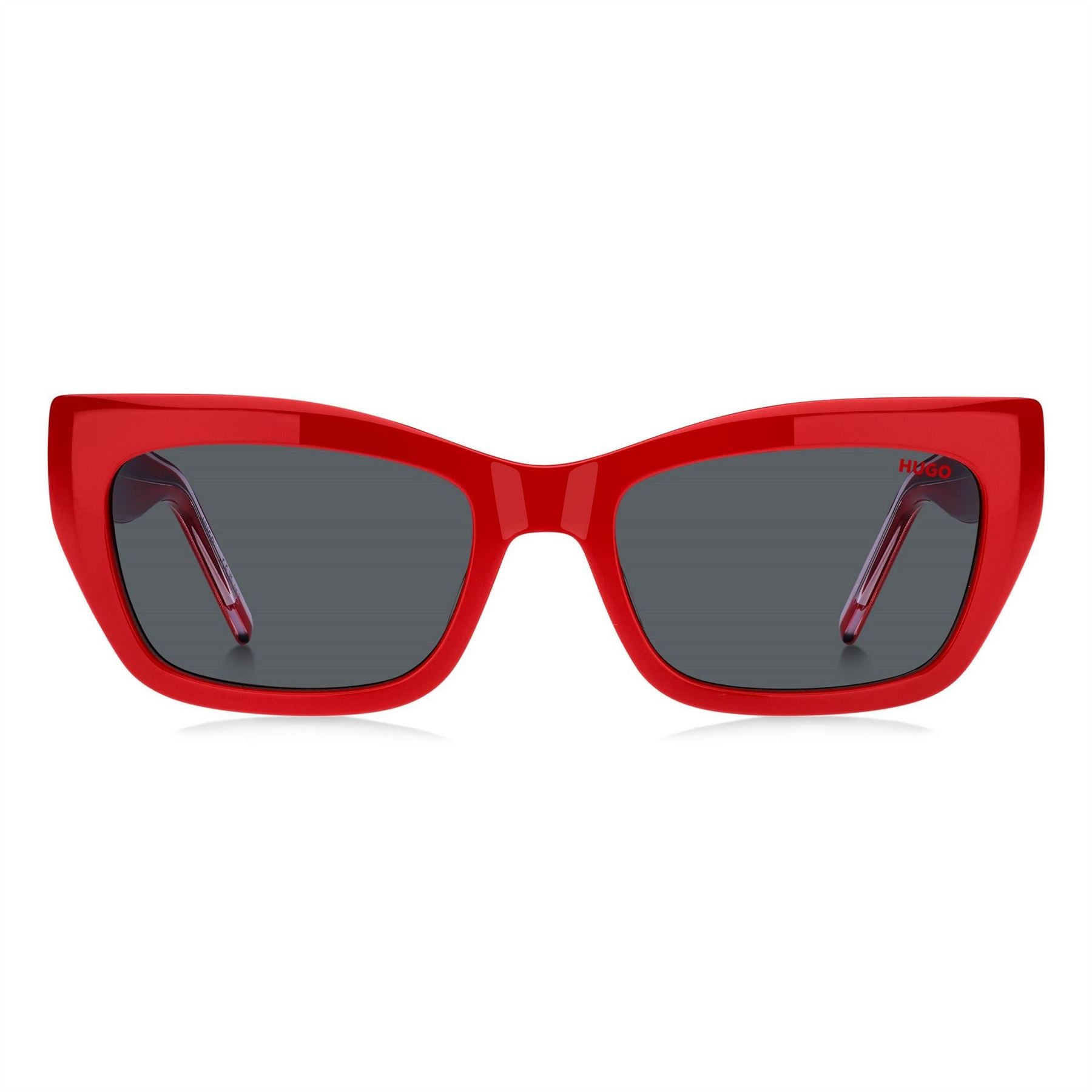 Hugo Rectangular Round Sunglasses