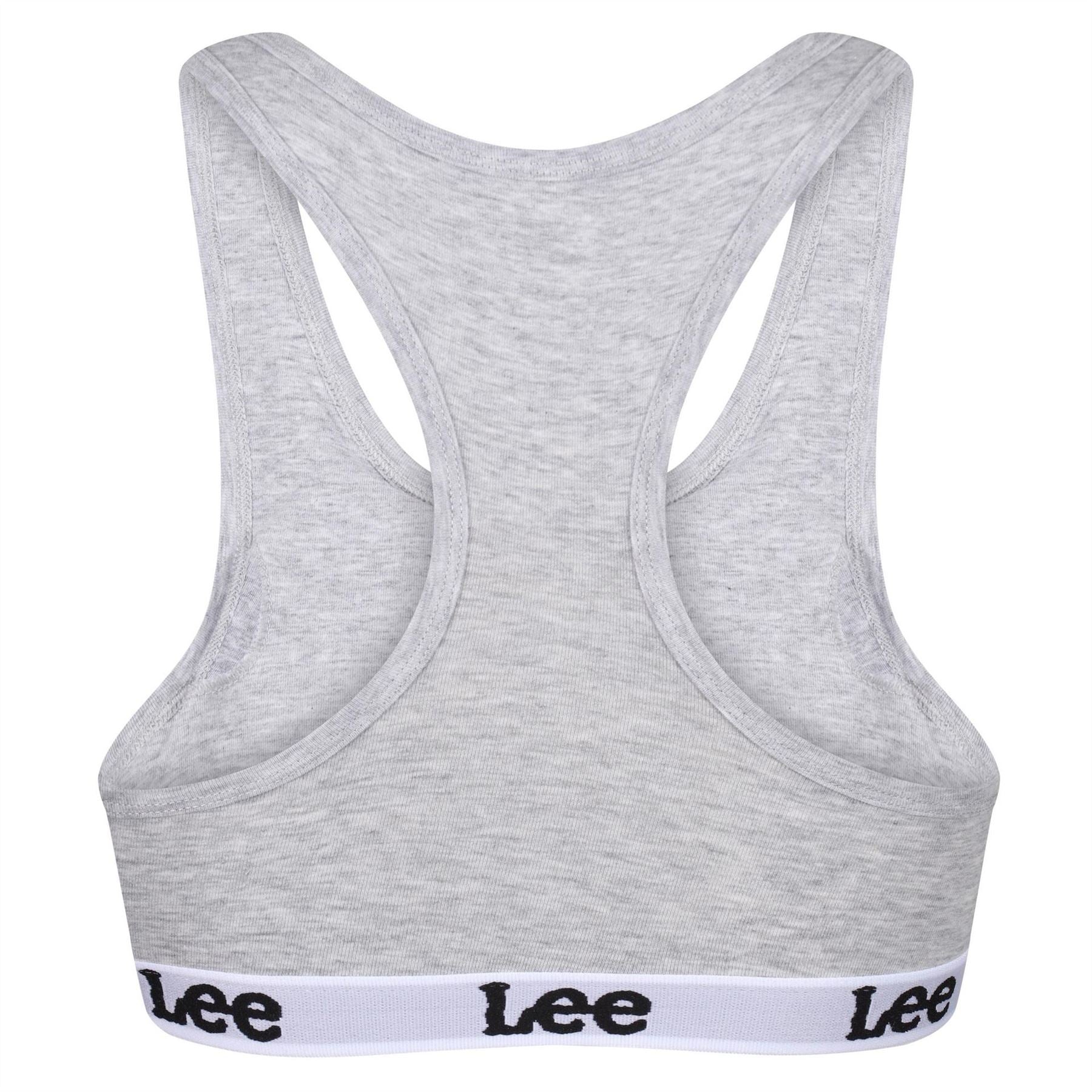 Lee Diana Cropped Scoop Neck Snug Fit Bra