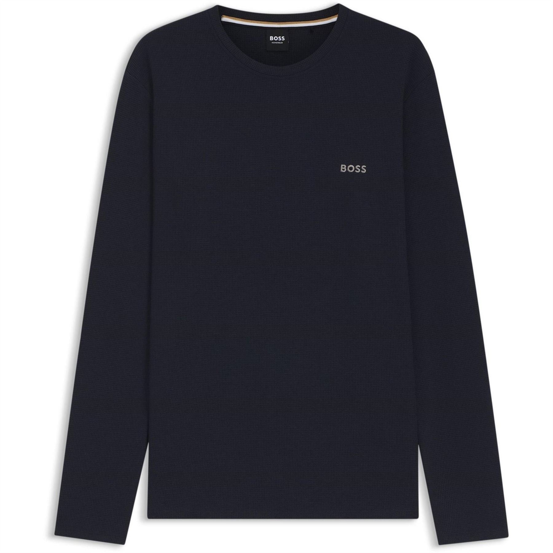 Hugo Waffle Ls Shirt 10269584 01