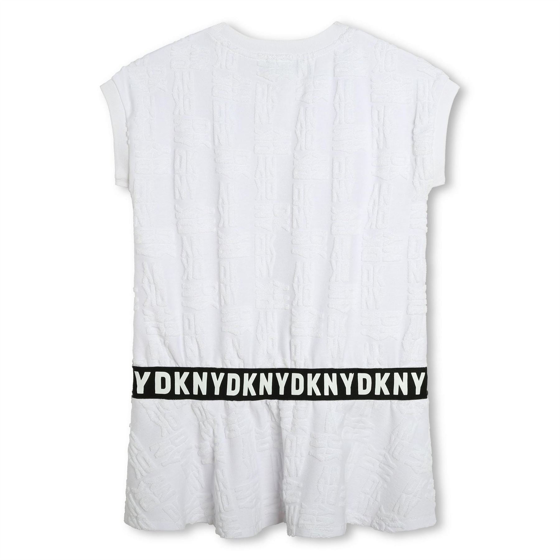 DKNY Texture Crew Neck T-Shirt Dress