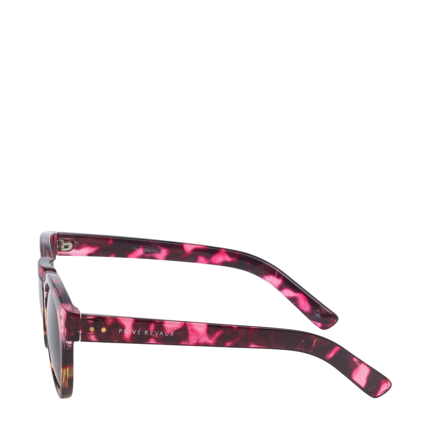Prive Revaux R The Warhol Round Full Rim Sunglasses