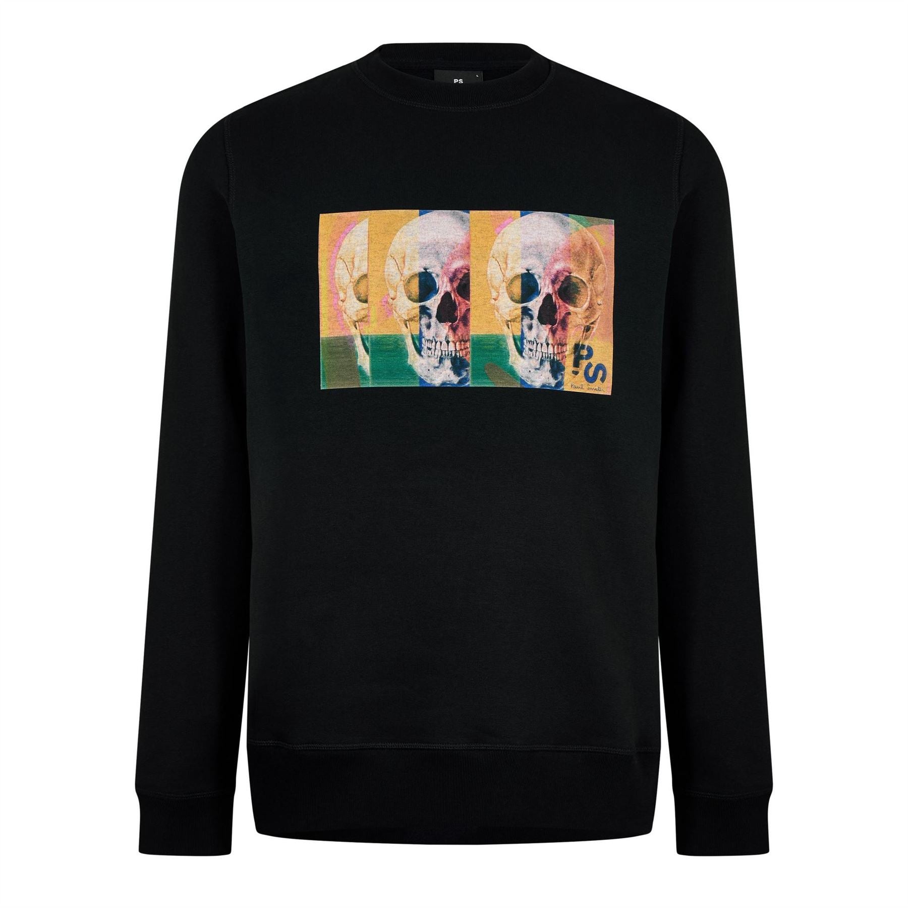 PS Paul Smith Crew Neck Cotton Mix Sweatshirt