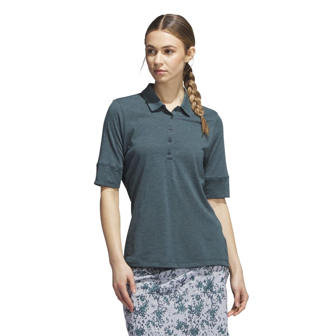 adidas Melange Regular Fit Short Sleeve Shirt