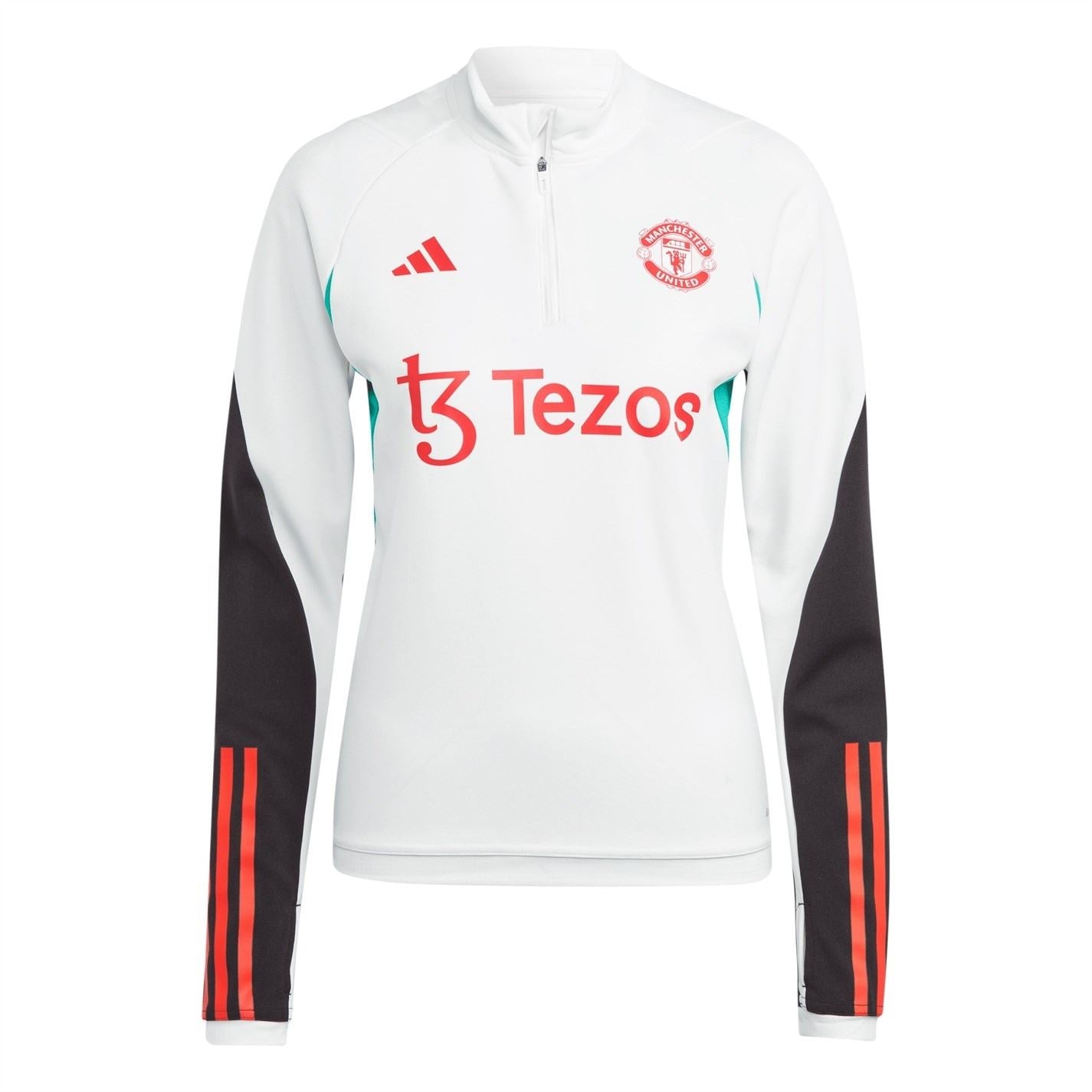 adidas Womens Manchester United Training Top 2023 2024