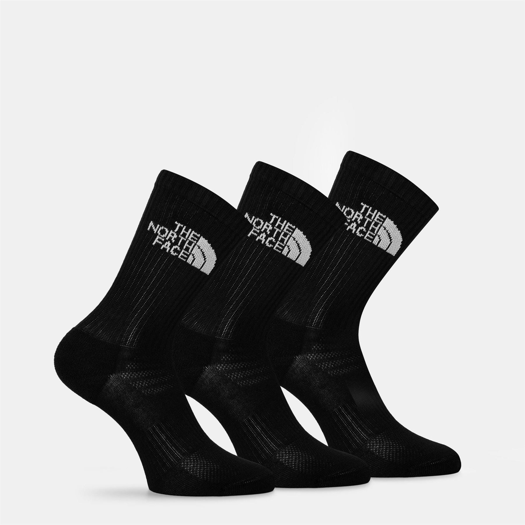 The North Face North Face Multi Sport Cush Crew Sock 3p Tnf B