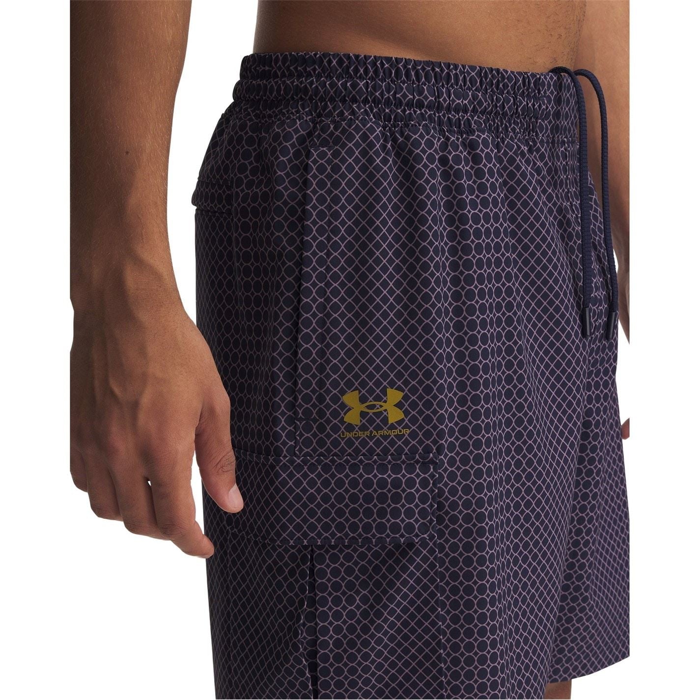 Under Armour Geometric Patterned Cargo Shorts