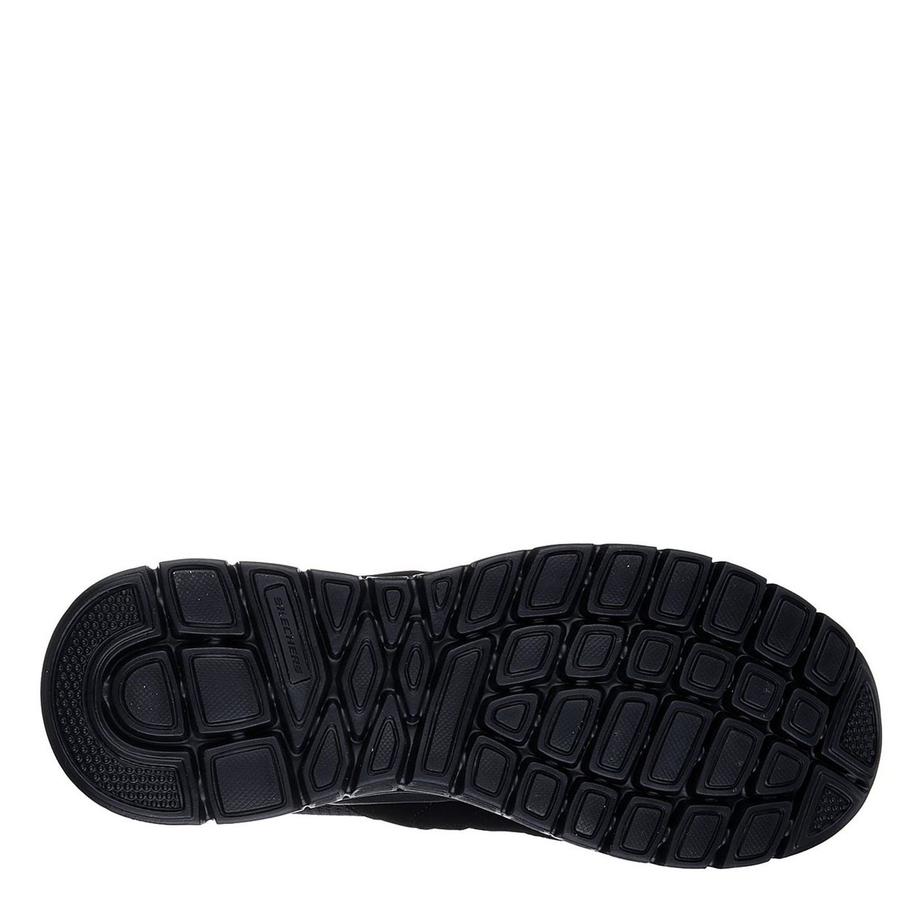 Skechers Mens Flex Burns Agoura Trainers