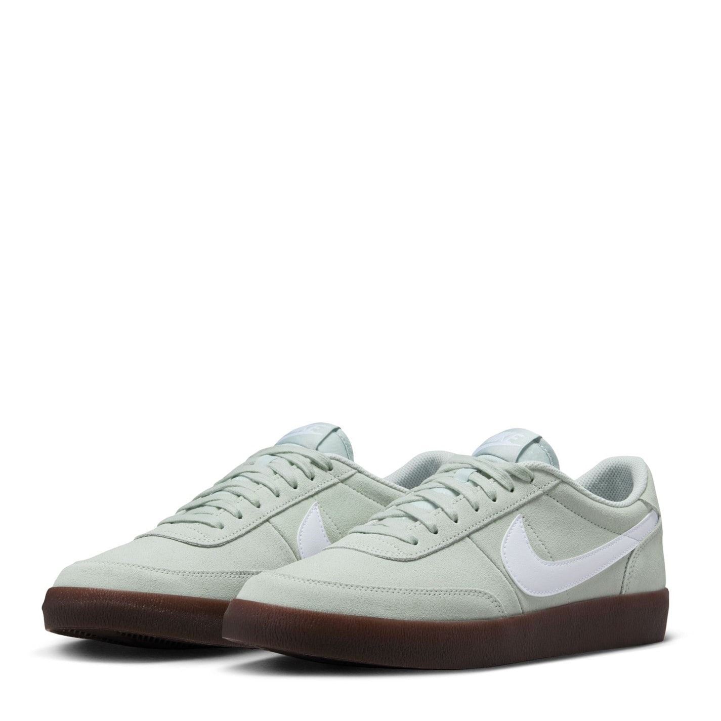 Nike Leather Low Top Flat Heel Sneakers