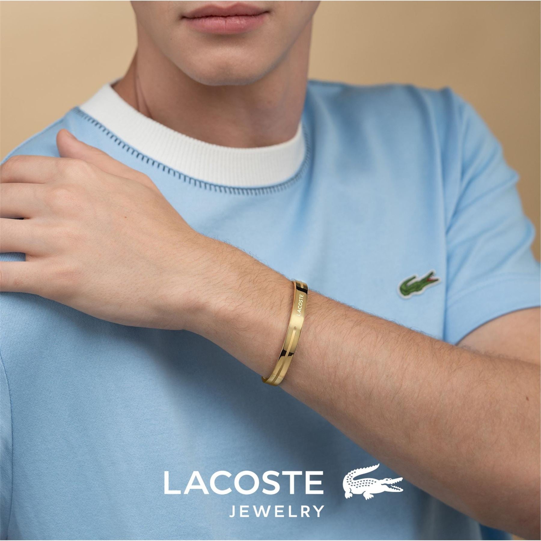 Lacoste Mens Adventurer Bangle Bracelet