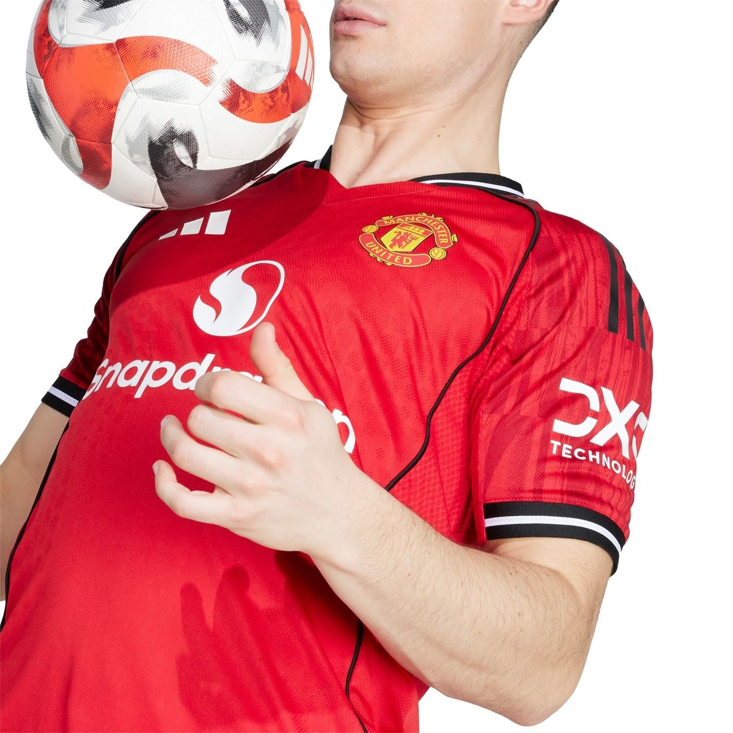 adidas Manchester United Authentic Home Shirt 2025 2026 Adults