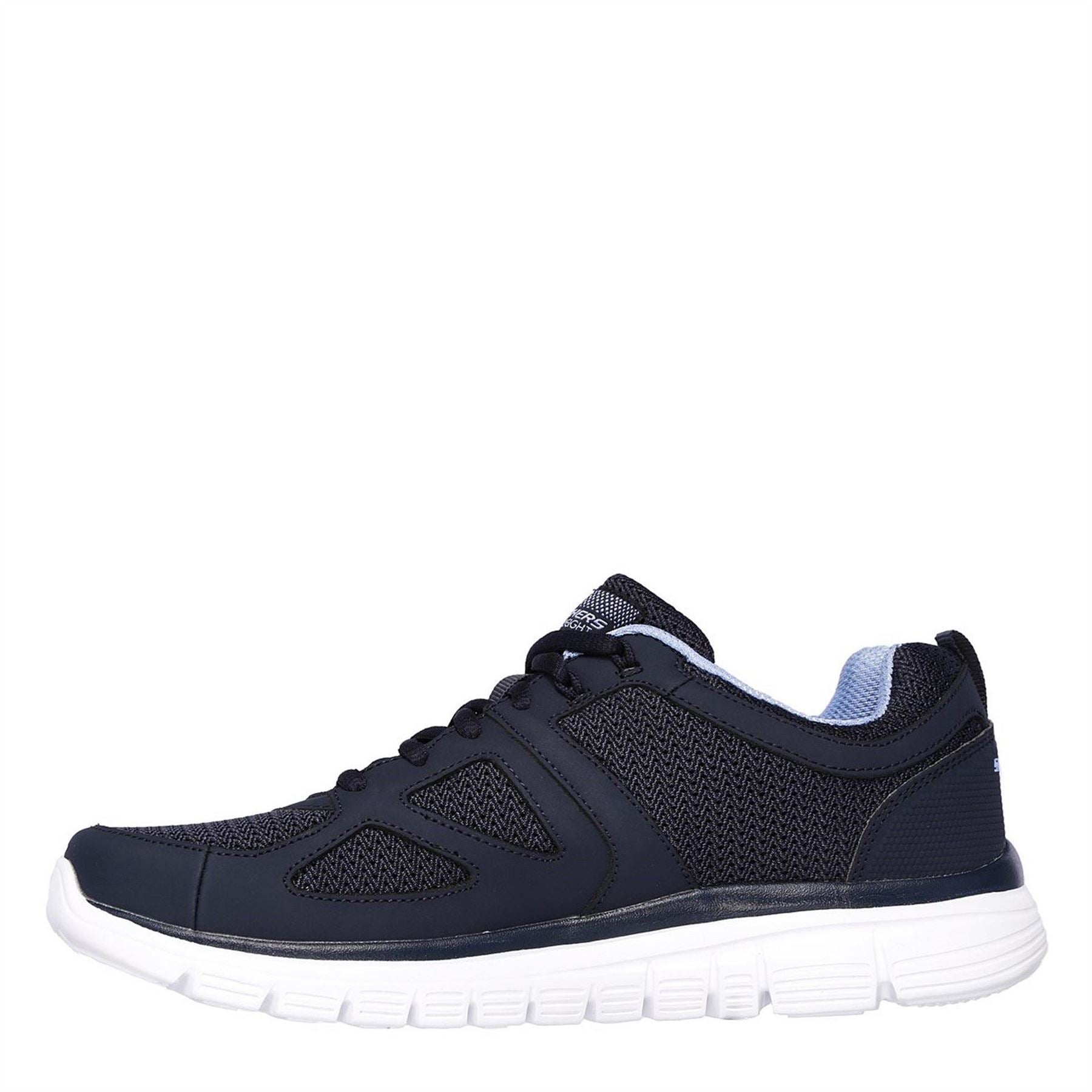 Skechers Mens Flex Burns Agoura Trainers