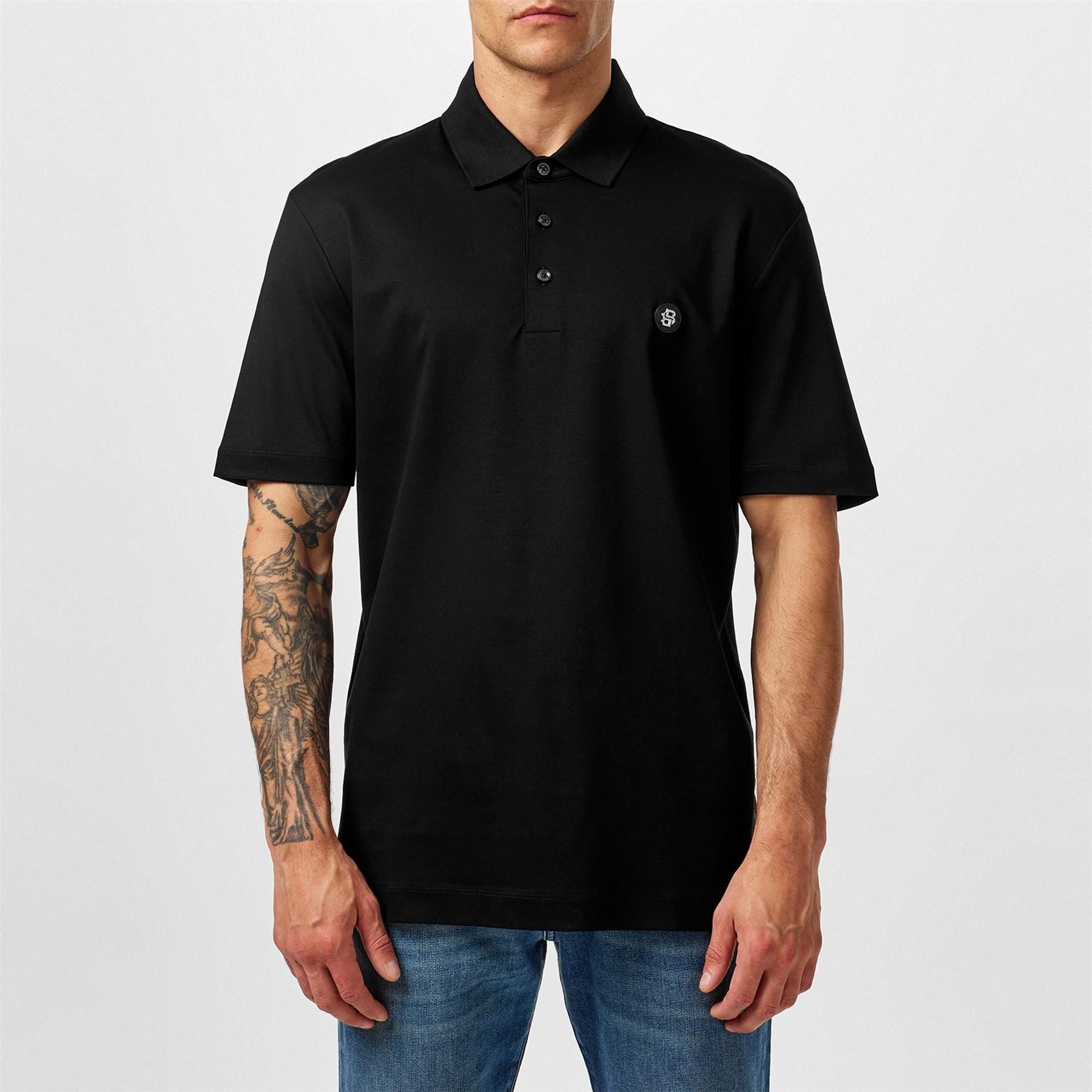 Boss BOSS BLACK Parris Polo Signature Monogram Shirt